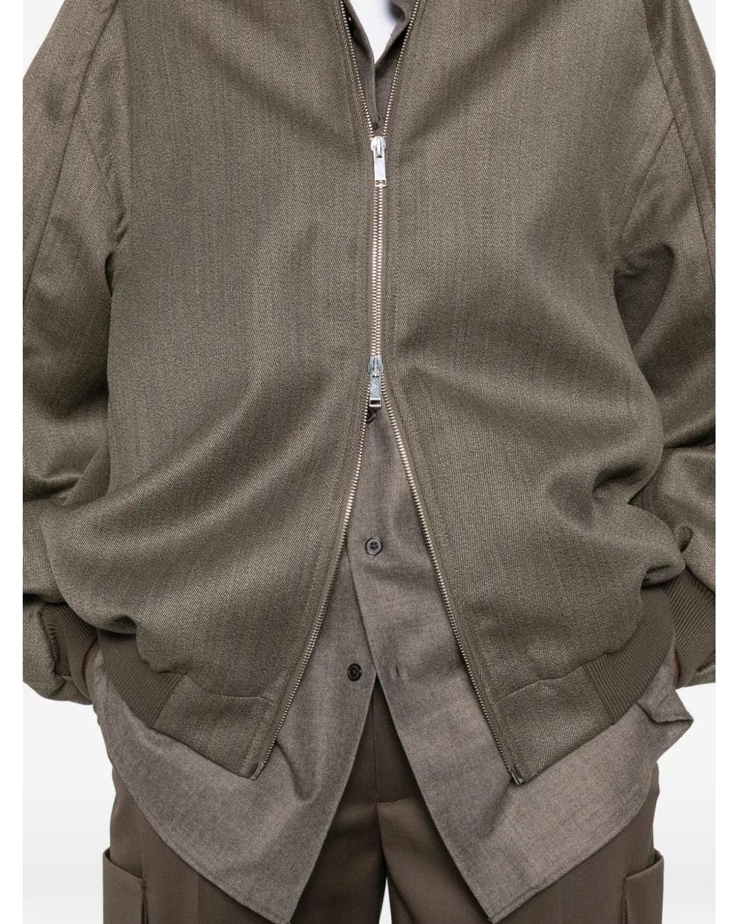Frankie Shop Brown Elinor Bomber Jacket