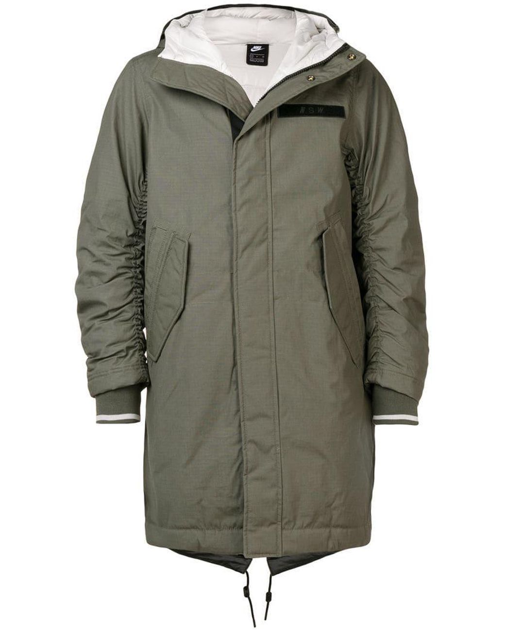 Nike Nsw Parka Coat in Green for Men | Lyst