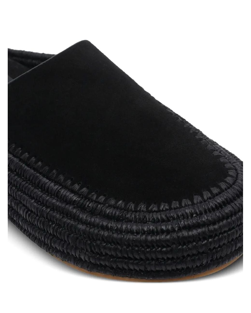 Paloma Barceló Black Suede Mules
