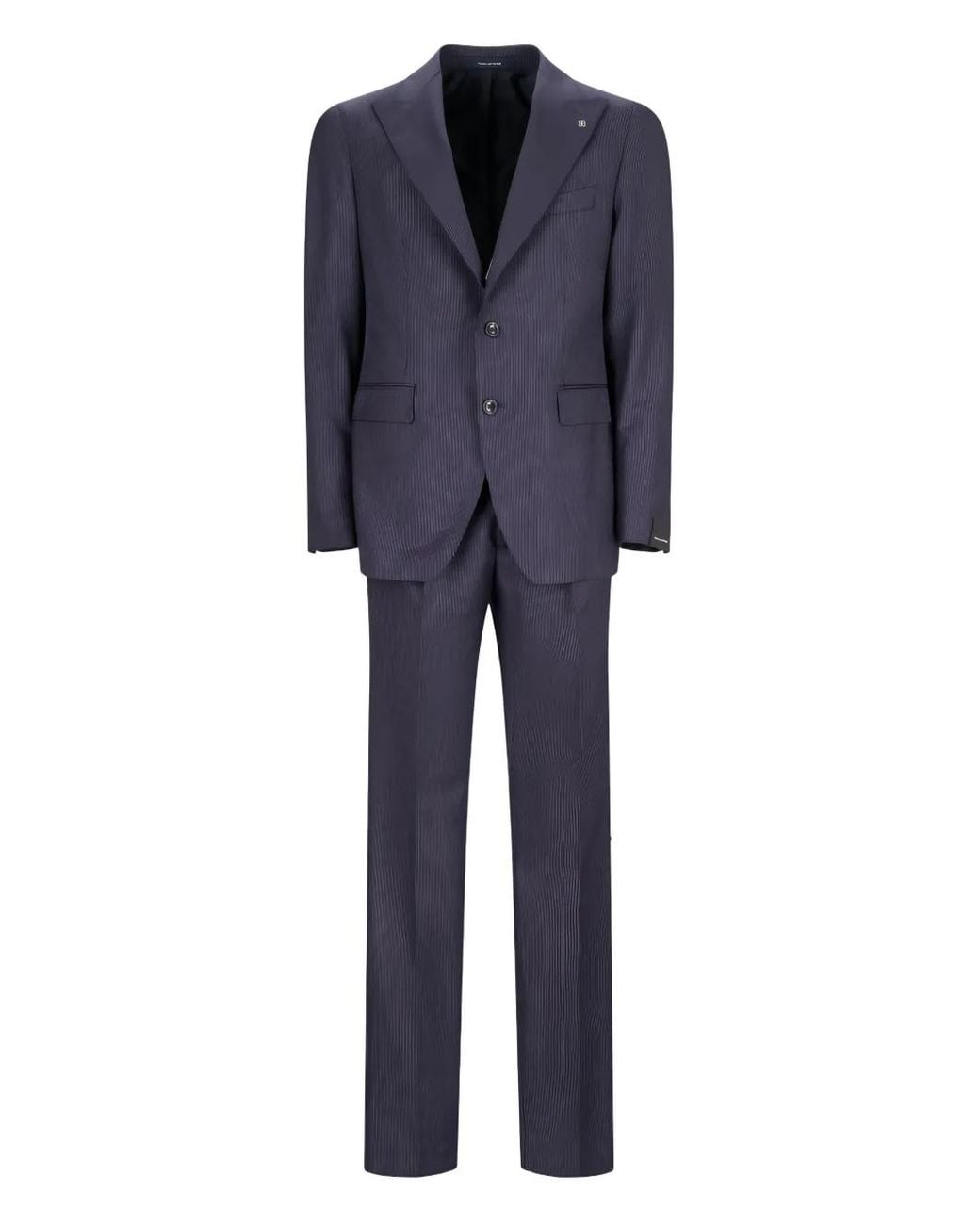 Tagliatore Blue Pinstripe Single-Breasted Suit for men