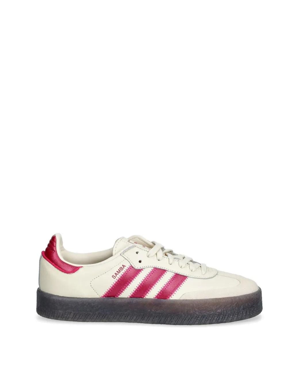 adidas Samba Stripes Sneakers in Pink | Lyst