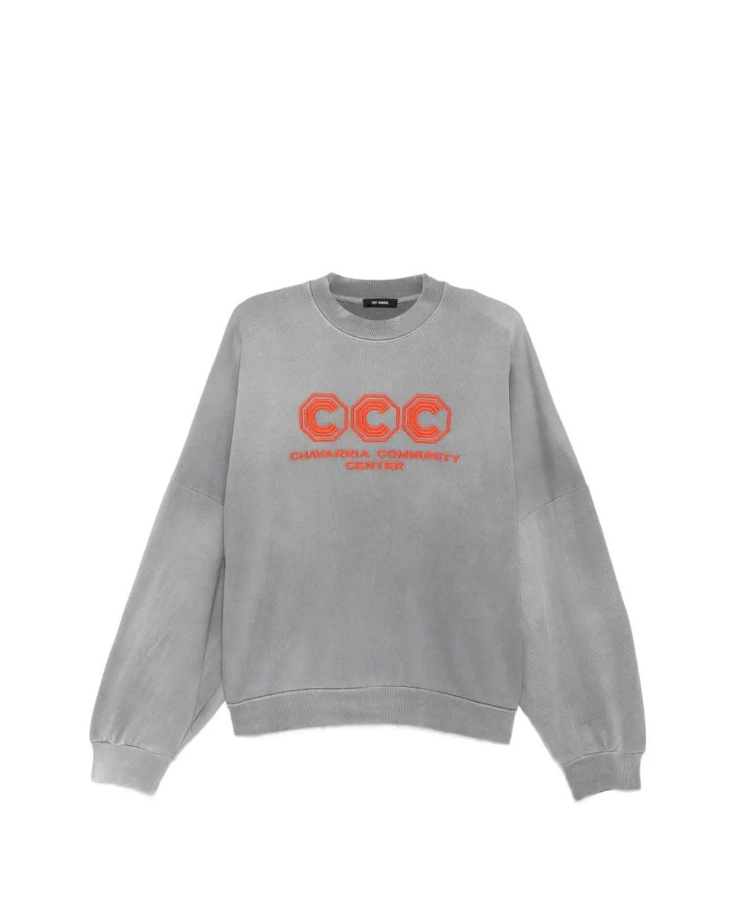 Willy Chavarria Gray Hooligan Sweatshirt for men