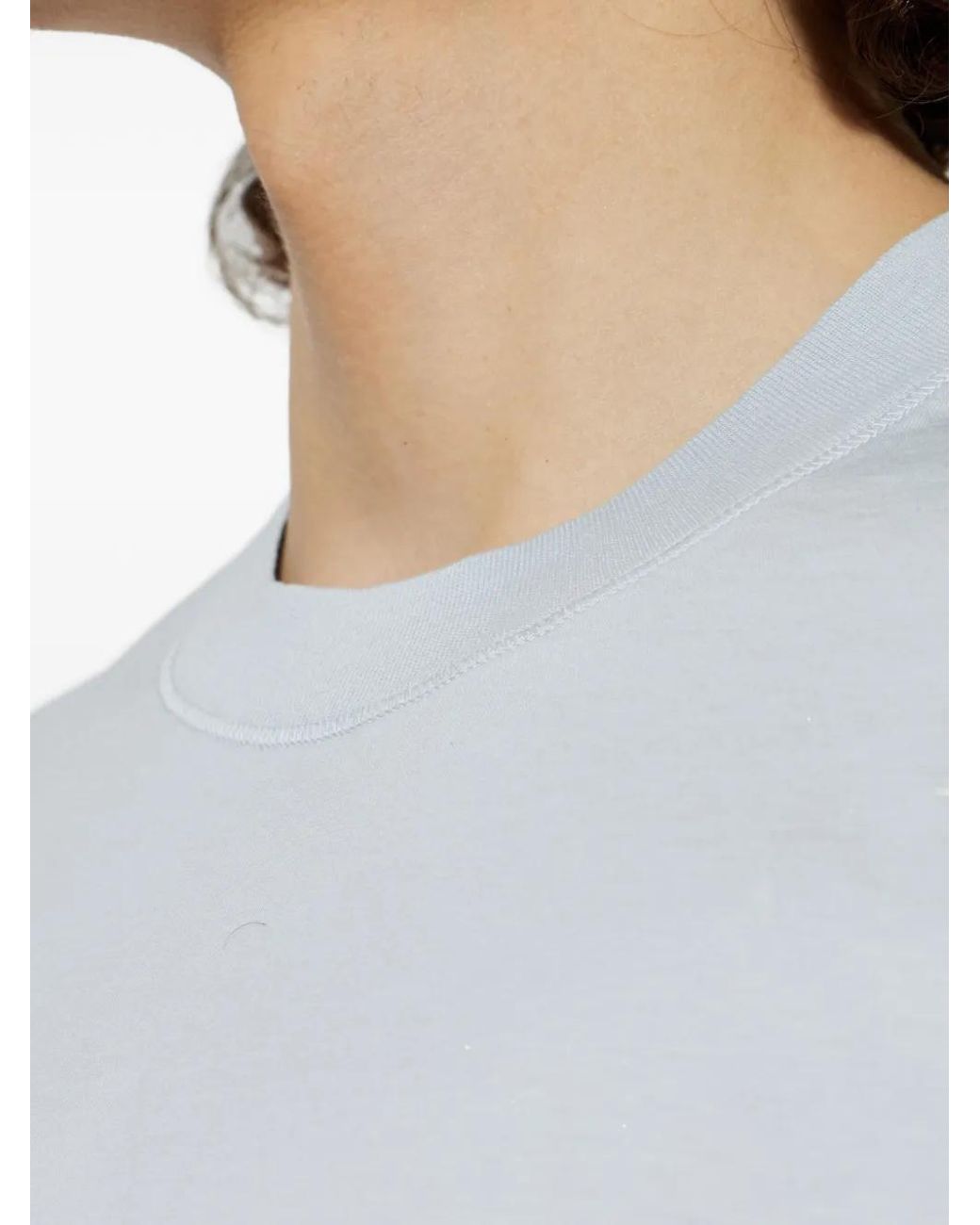 Stone Island Blue 2100010 Mercerised Cotton Jersey_S.I. Stellina T-Shirt for men