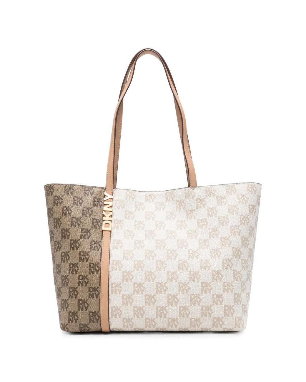 DKNY White Avril Tote Bag