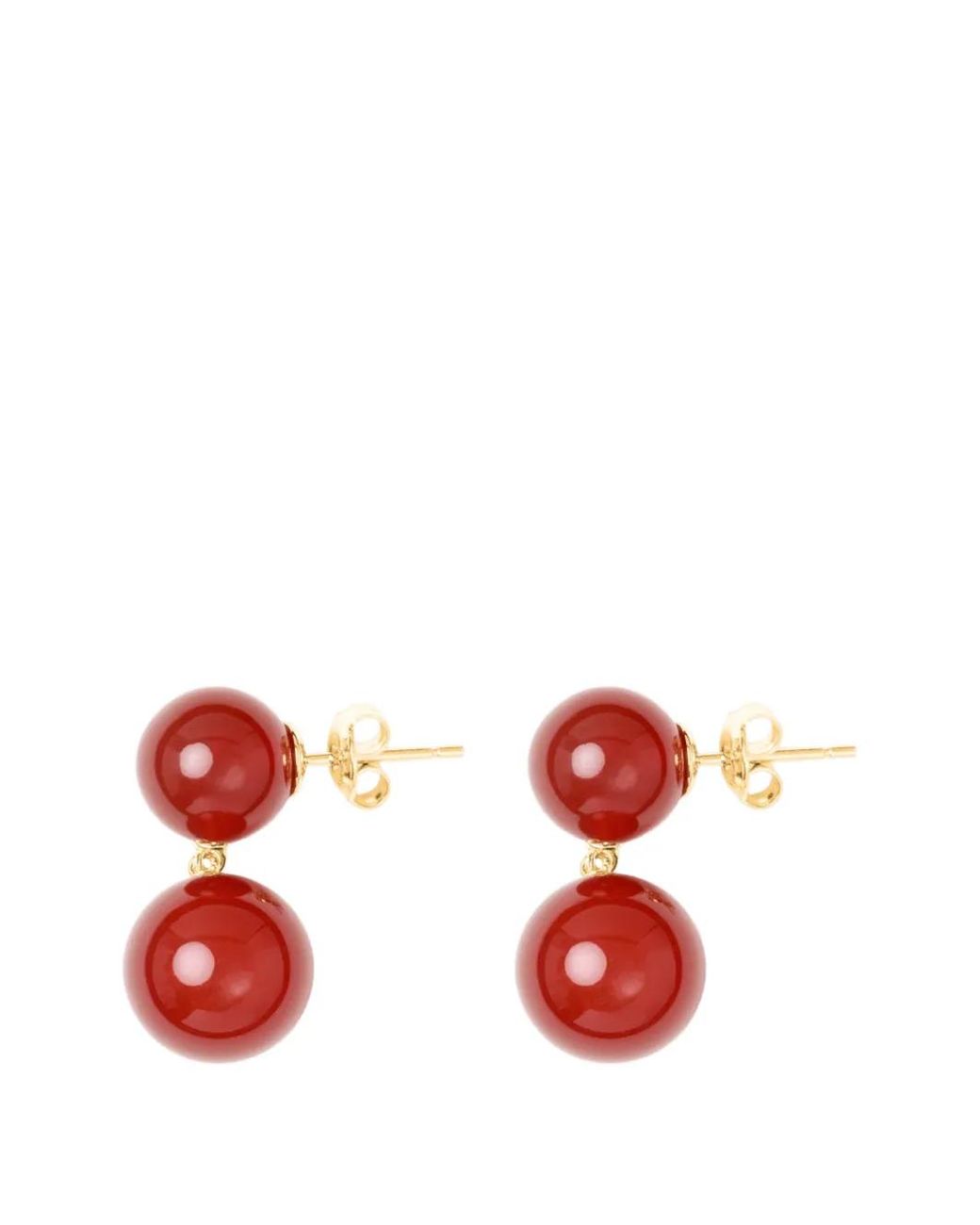 LIE STUDIO Black The Hannah Earrings