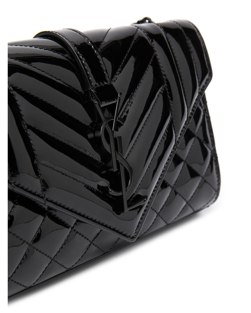 saint laurent envelope small leather shoulder bolsa