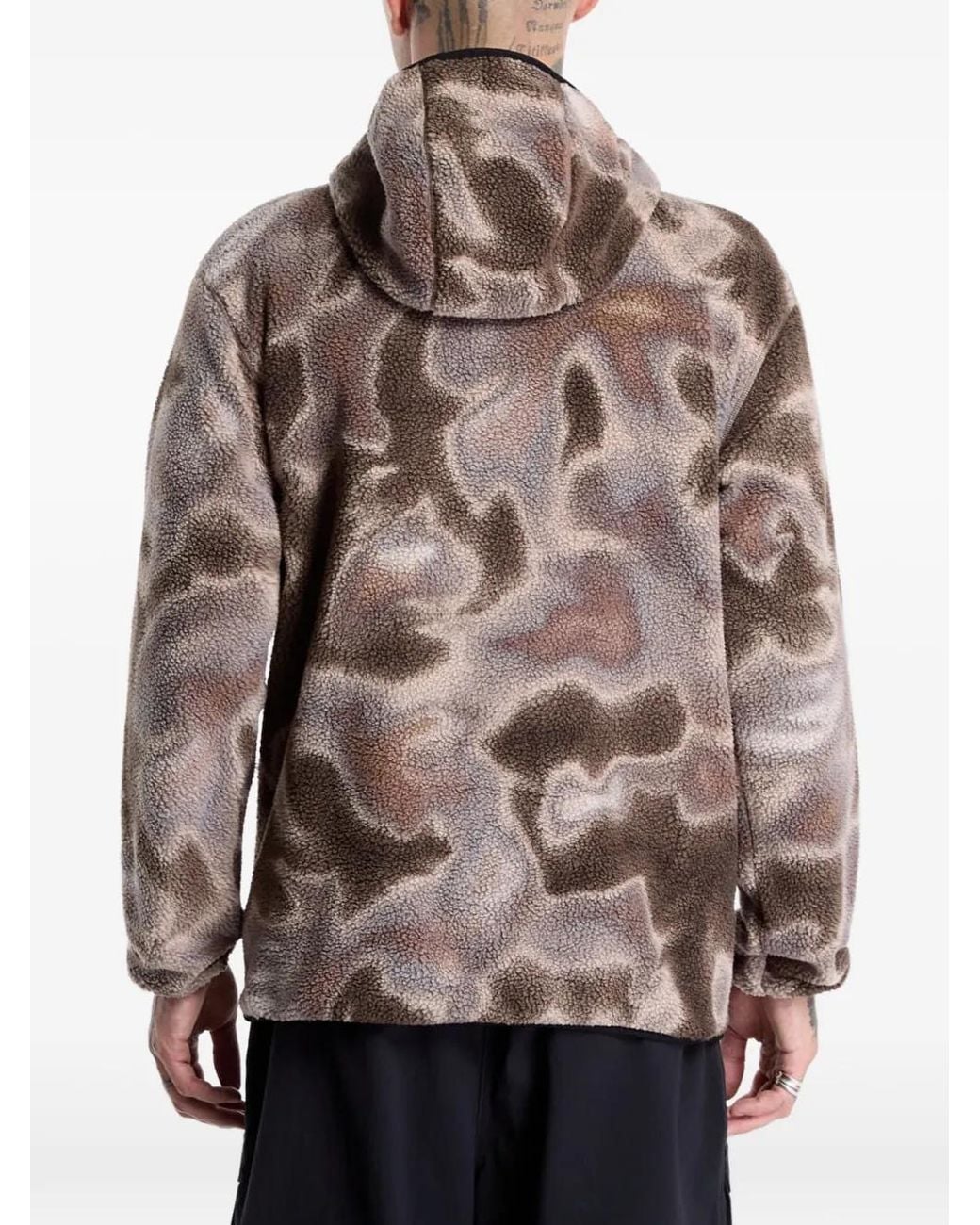 Columbia Brown Helvetia Ii Printed Hoodie for men