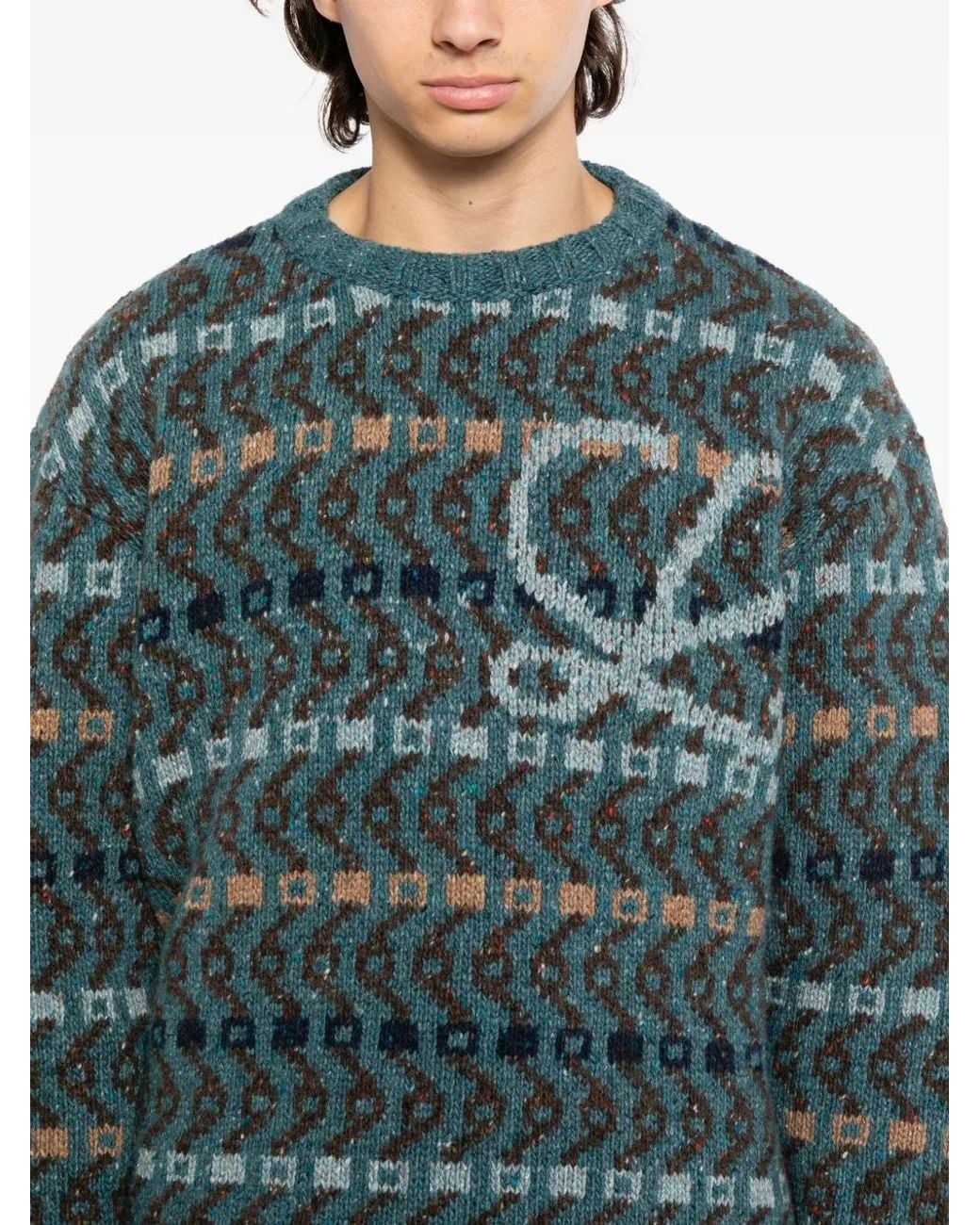 Loewe Green Sweater for men