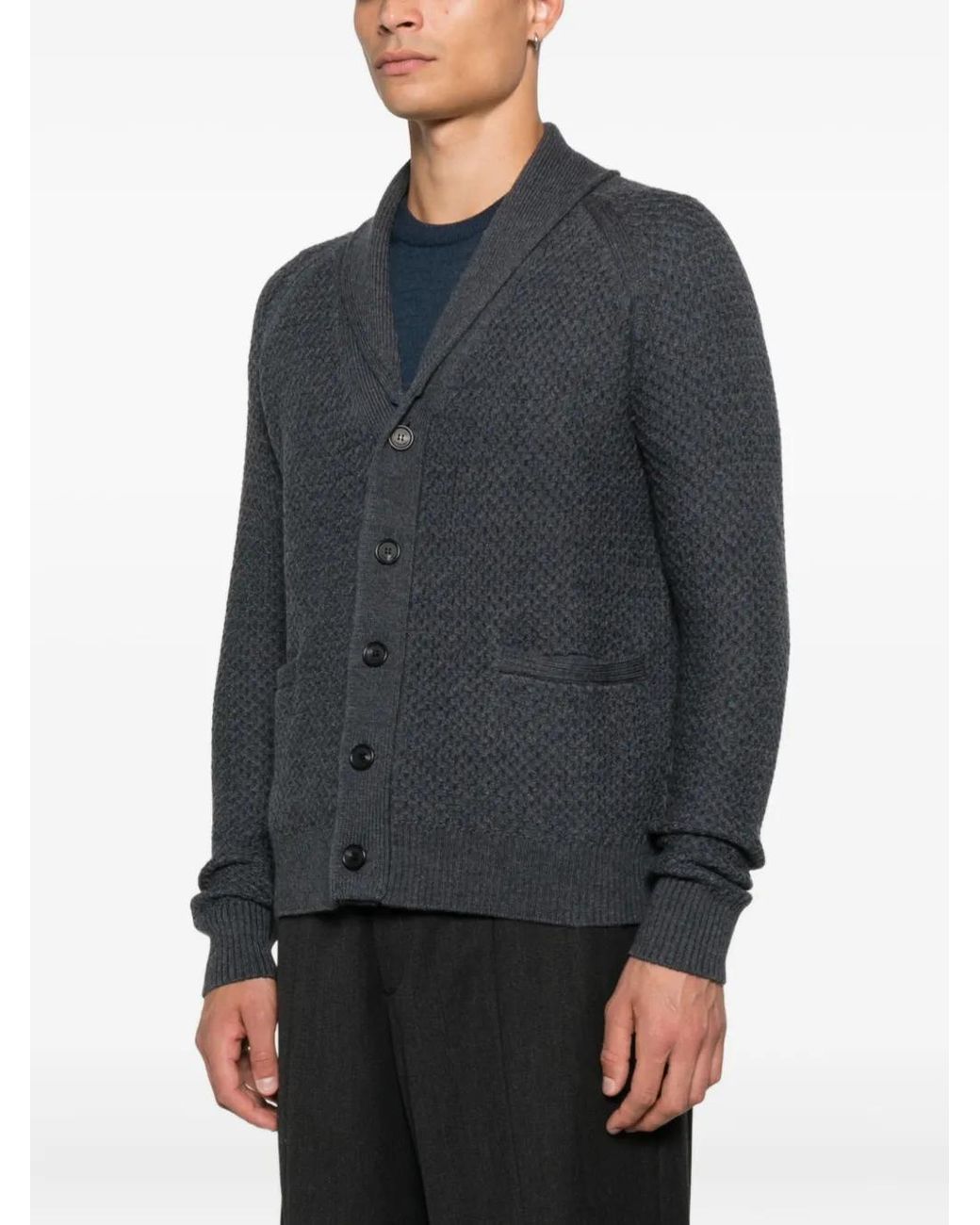 Jonathan Simkhai Black Grant Cardigan for men