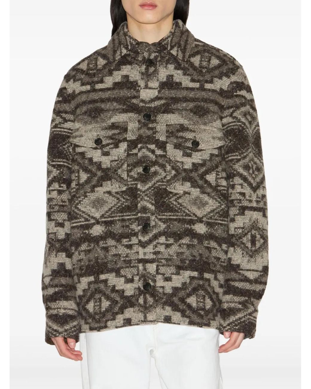 Isabel Marant Gray Kervon Jacket for men