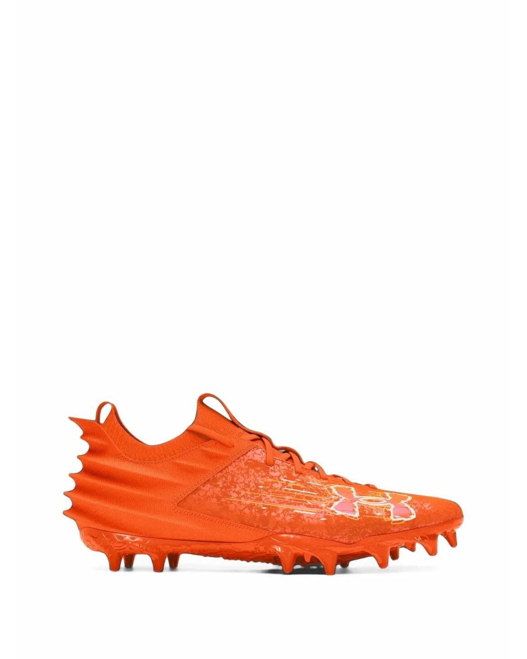 Under Armour Orange Blur 2 Mc Suede Sneakers for men