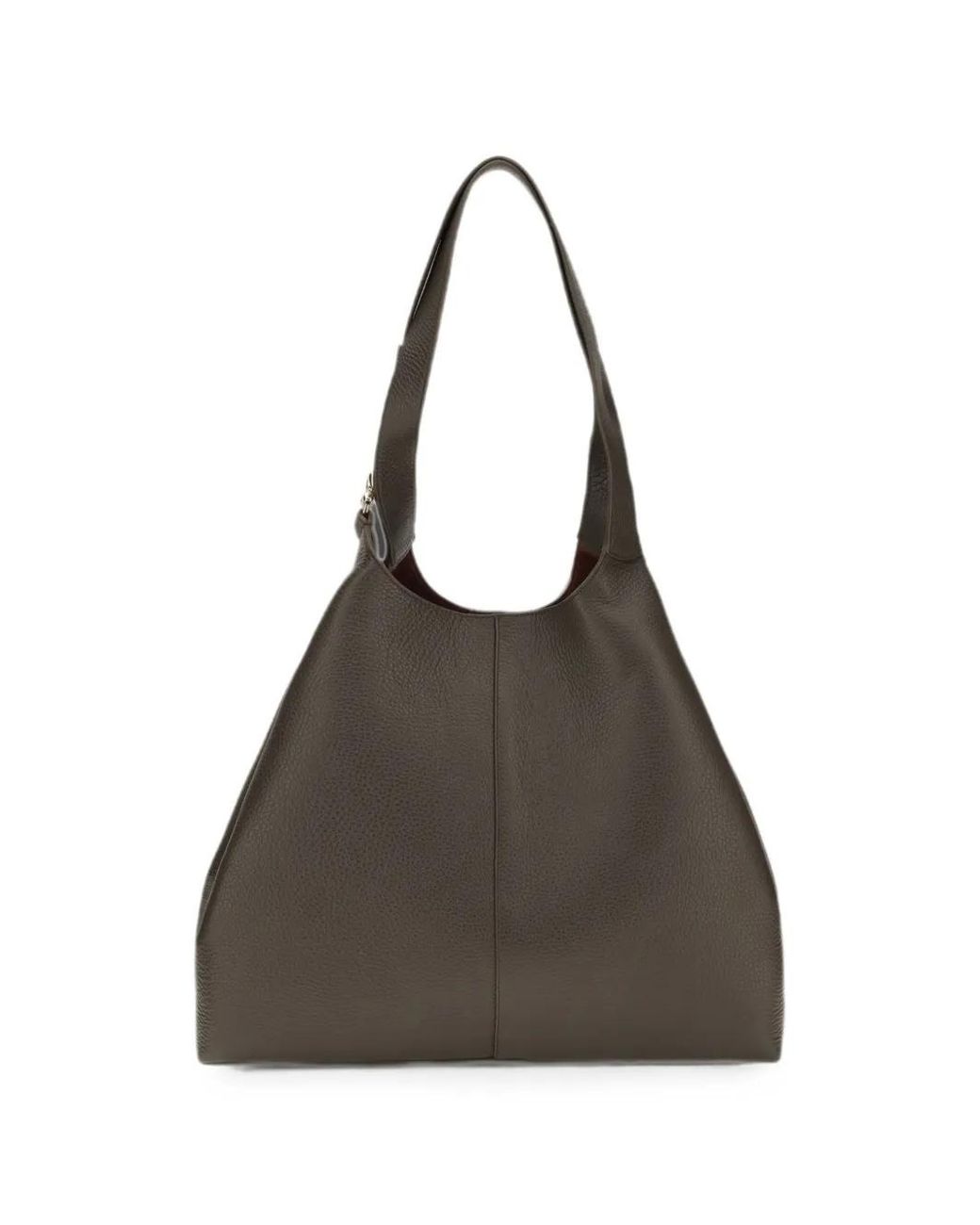 Coccinelle Black Large C-Easy Leather Shoulder Bag