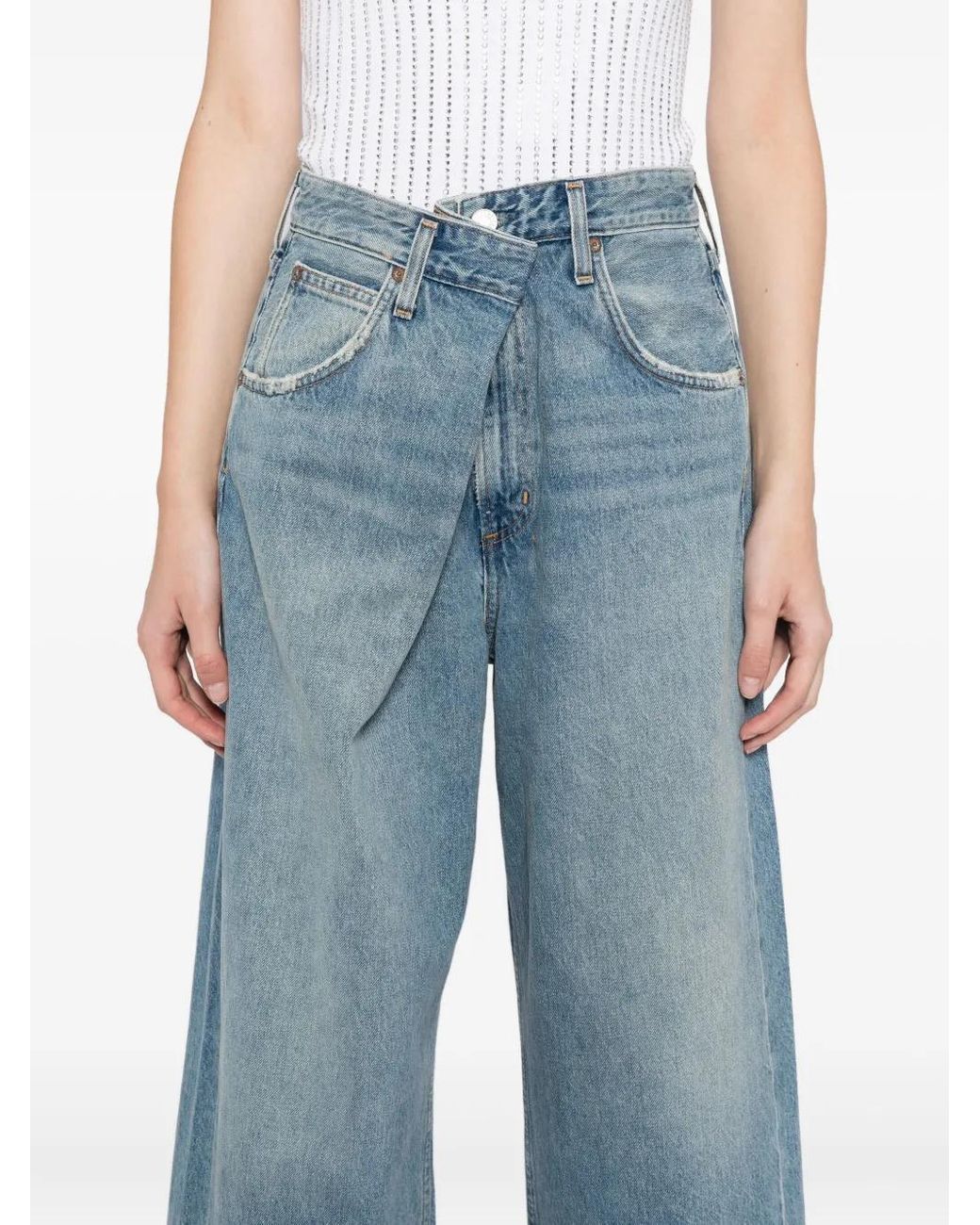 Agolde Vana Jeans in het Blue