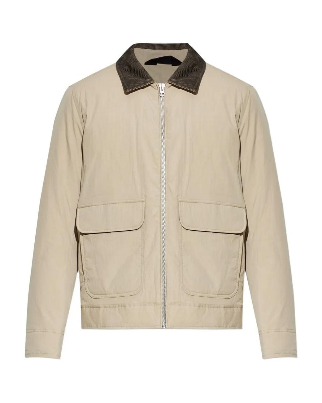 Rag & Bone Blue Charles V-Neck Sweater for men