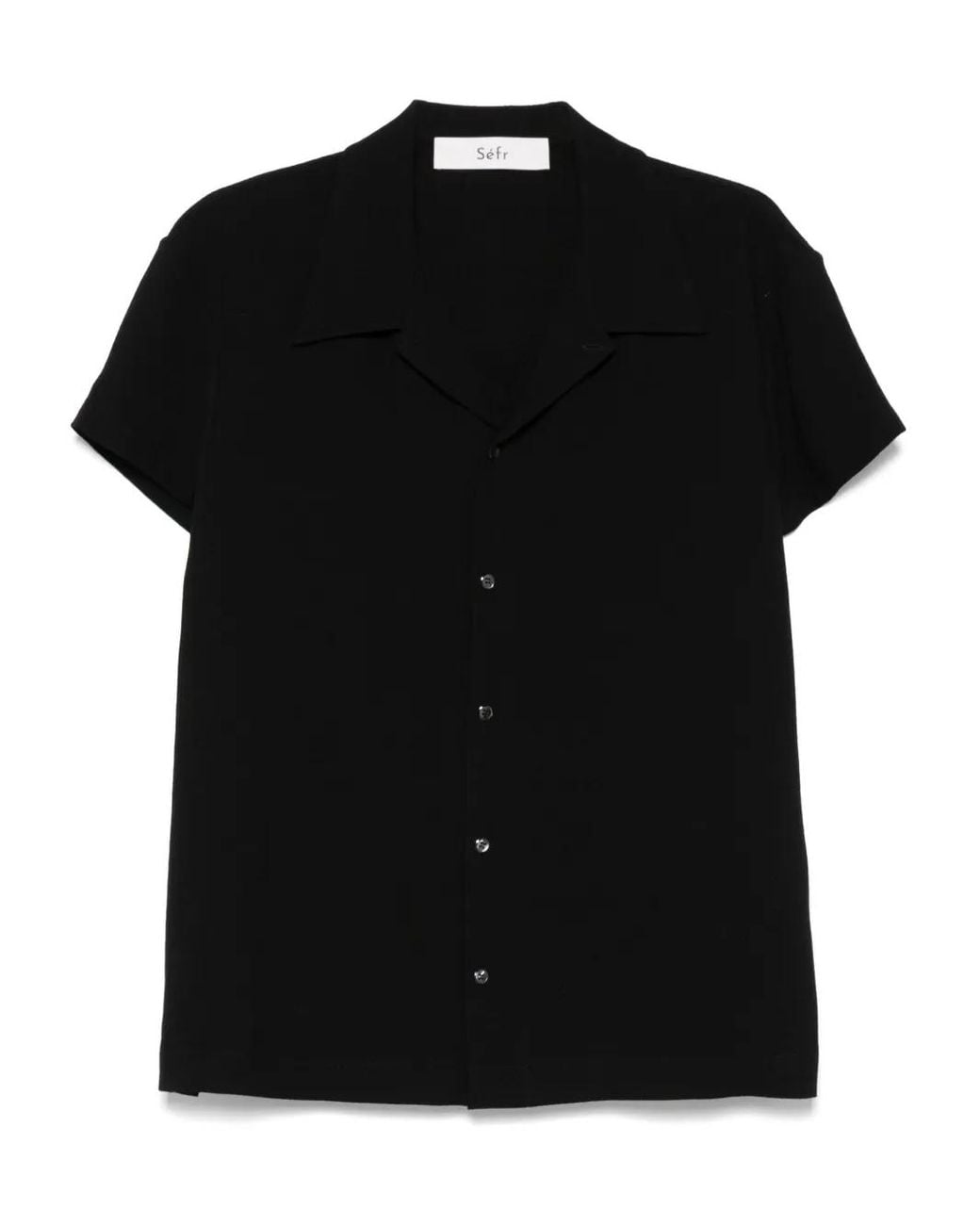Camisa Mael Séfr de hombre de color Black