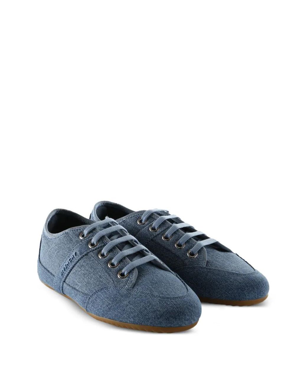 Givenchy Blue Slim Denim Sneakers