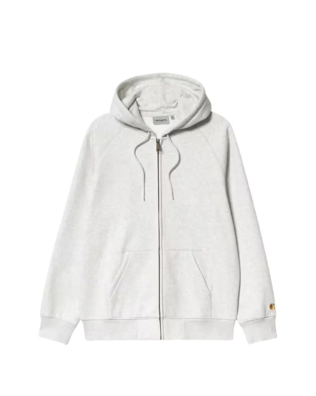 Carhartt White Hooded Chase Jacket for men