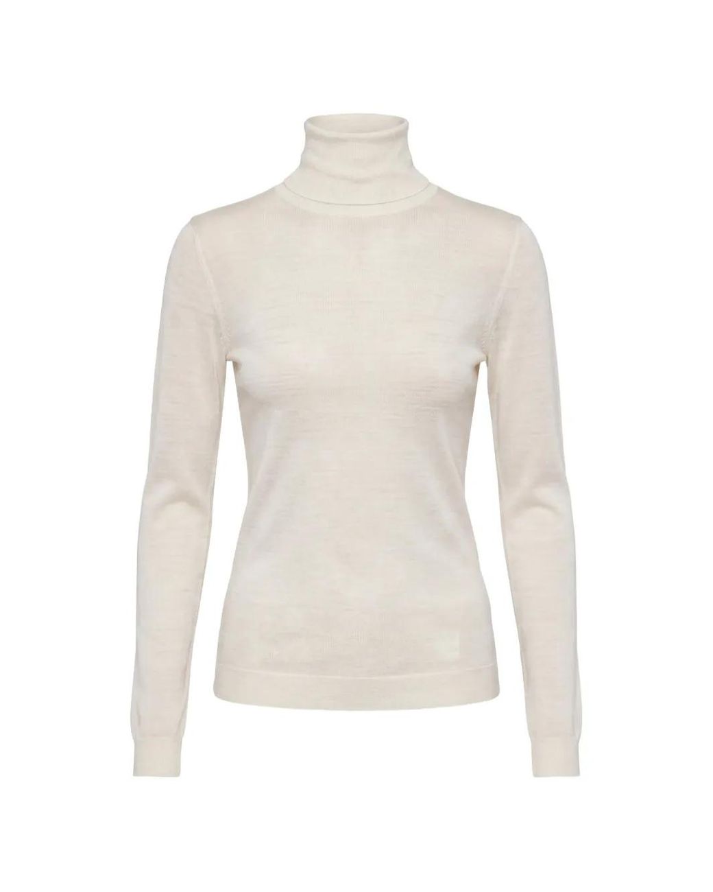 Pull À Col Roulé Nicholas en coloris White