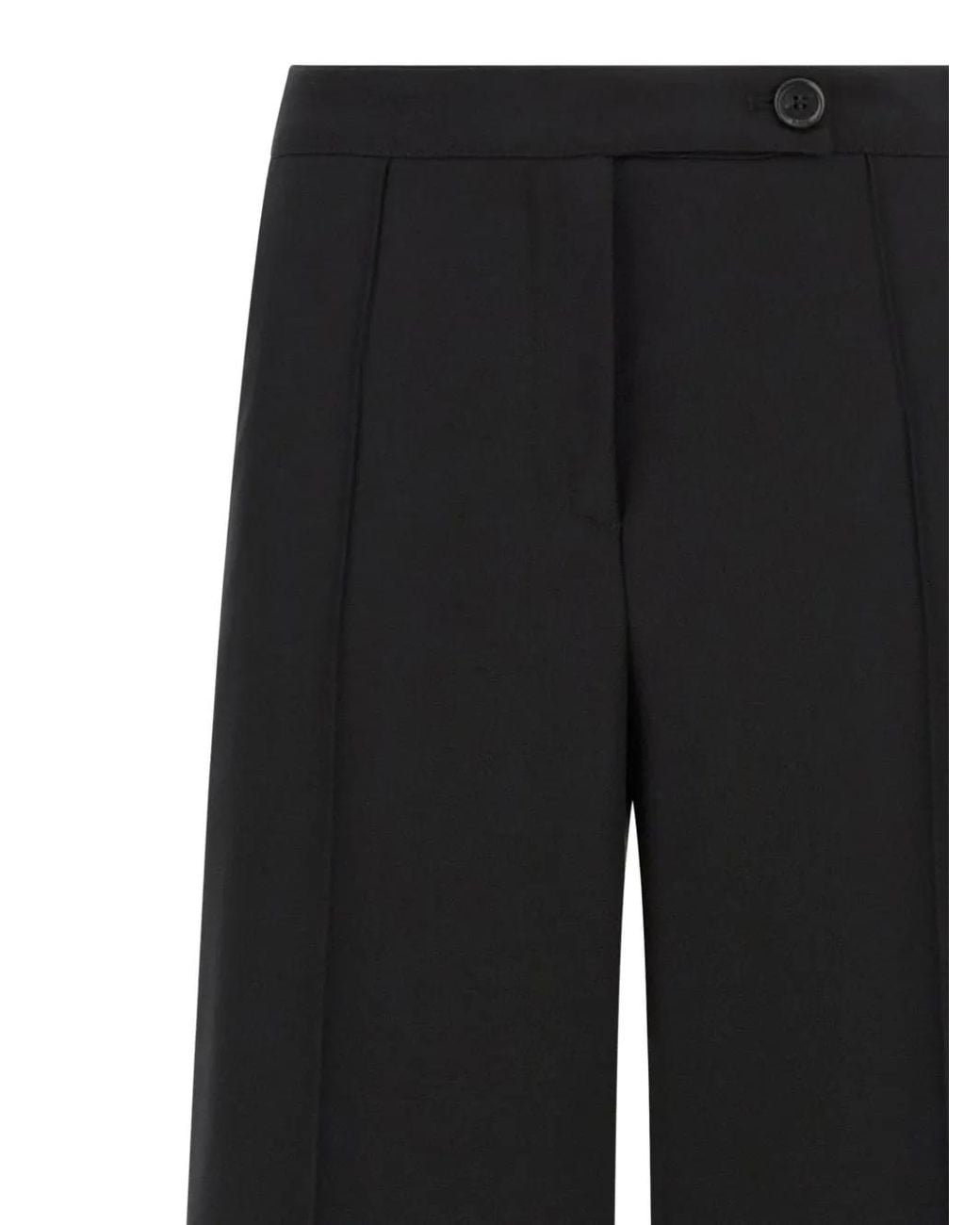 Pinko Black Wide Trousers