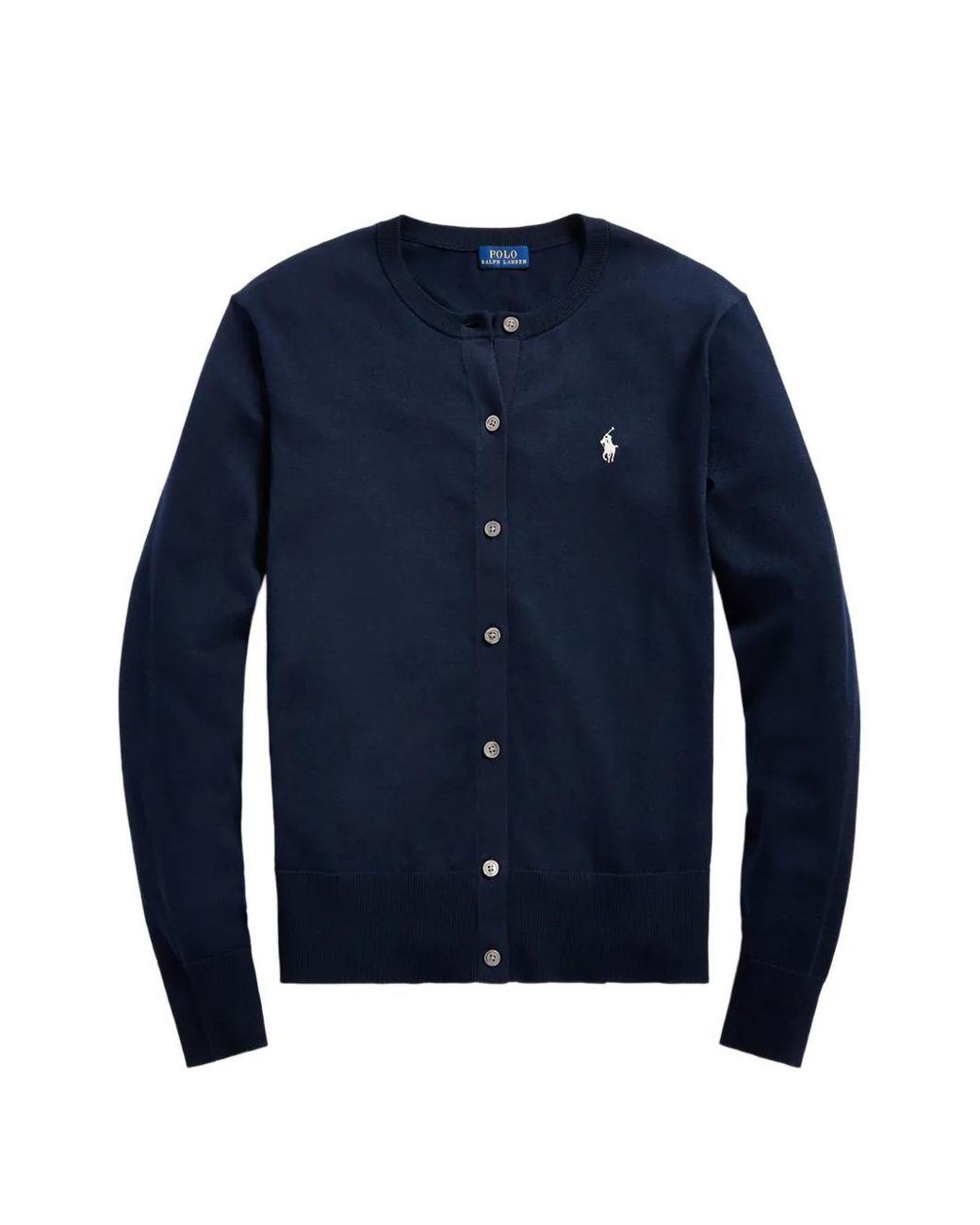 Polo Ralph Lauren Blue Button-Up Cardigan