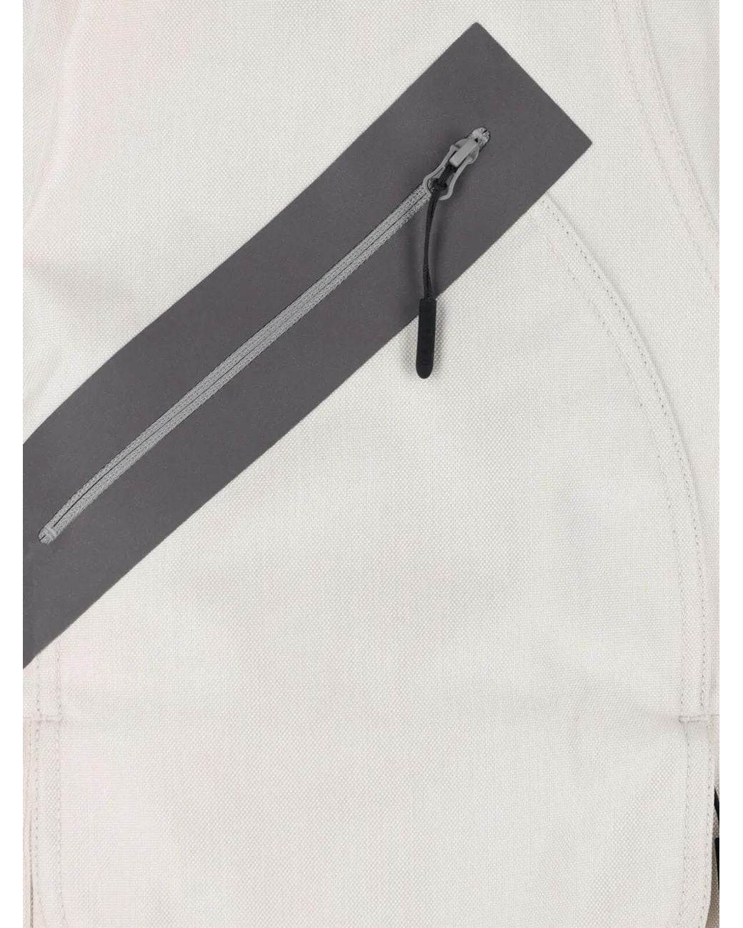 Oakley White Kota Zip-Up Multi-Pocket Jacket for men