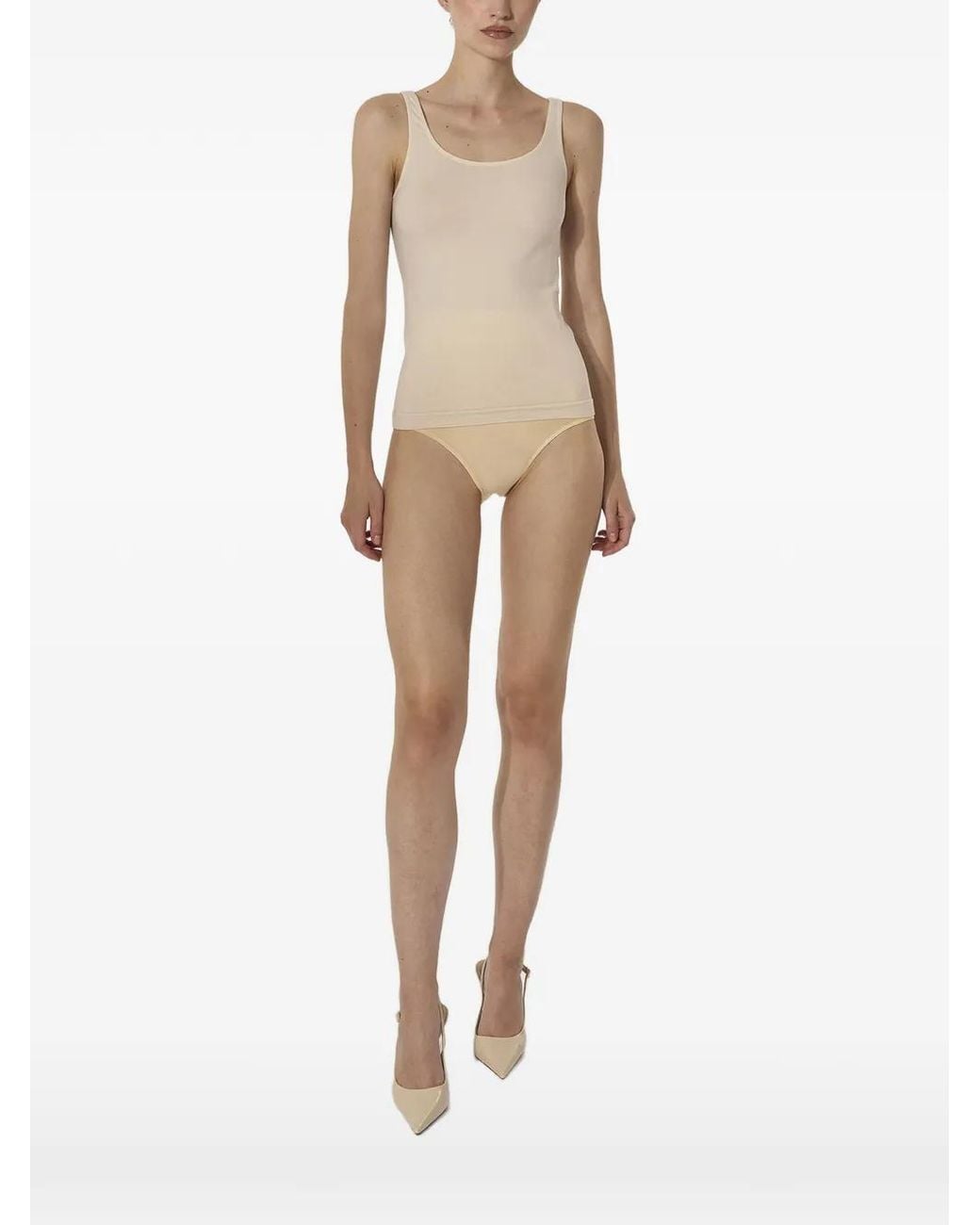 Wolford Natural Seamless Virgin Wool Top