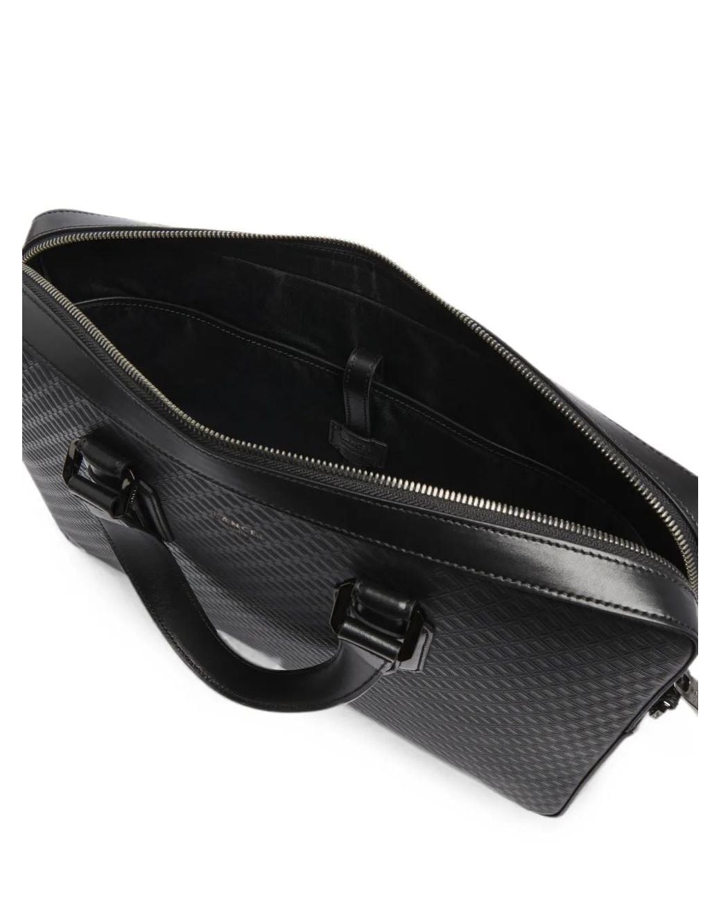 Portadocumenti Charlie Goffrato di Lancel in Black da Uomo