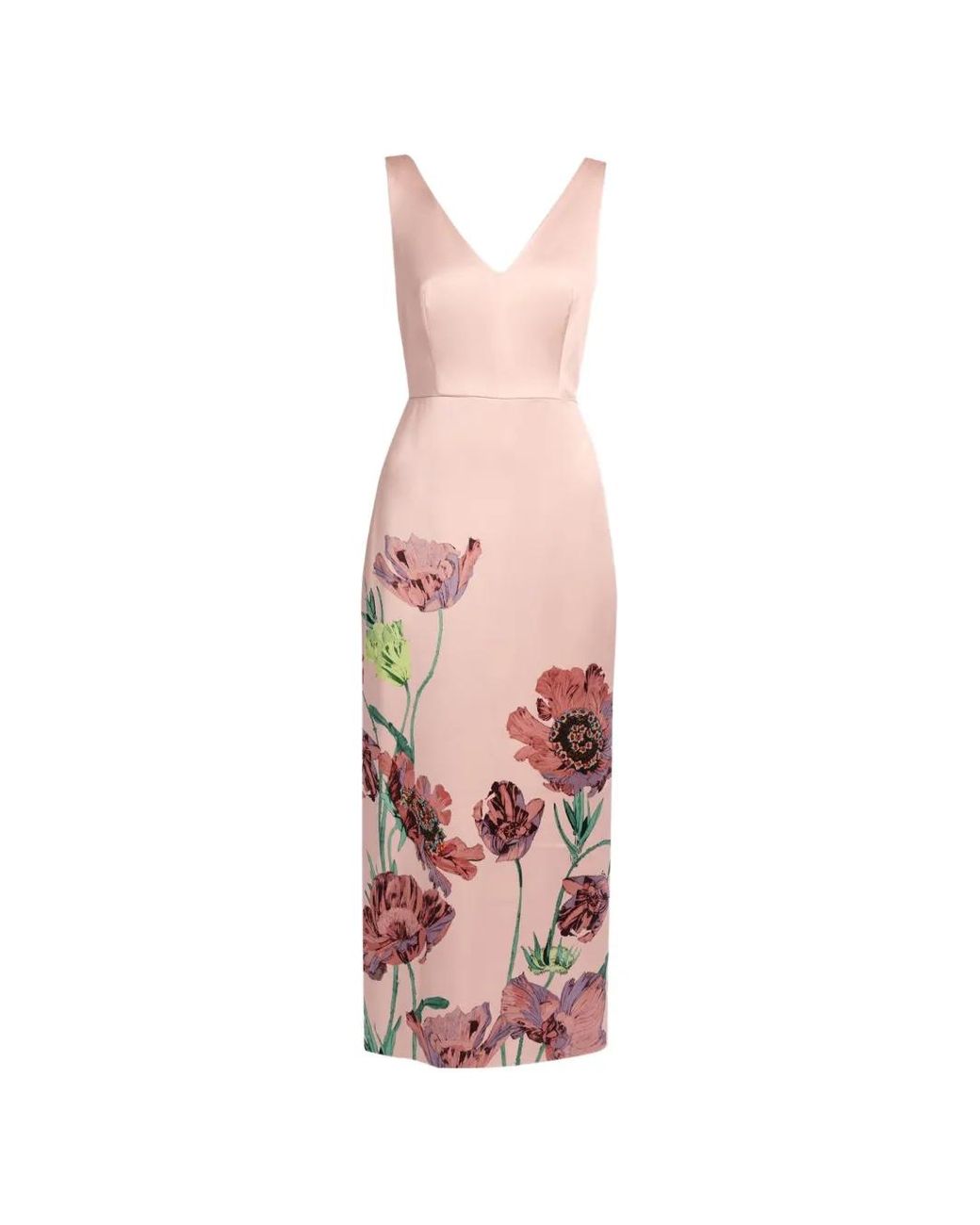Erdem White Duchess Midi Dress