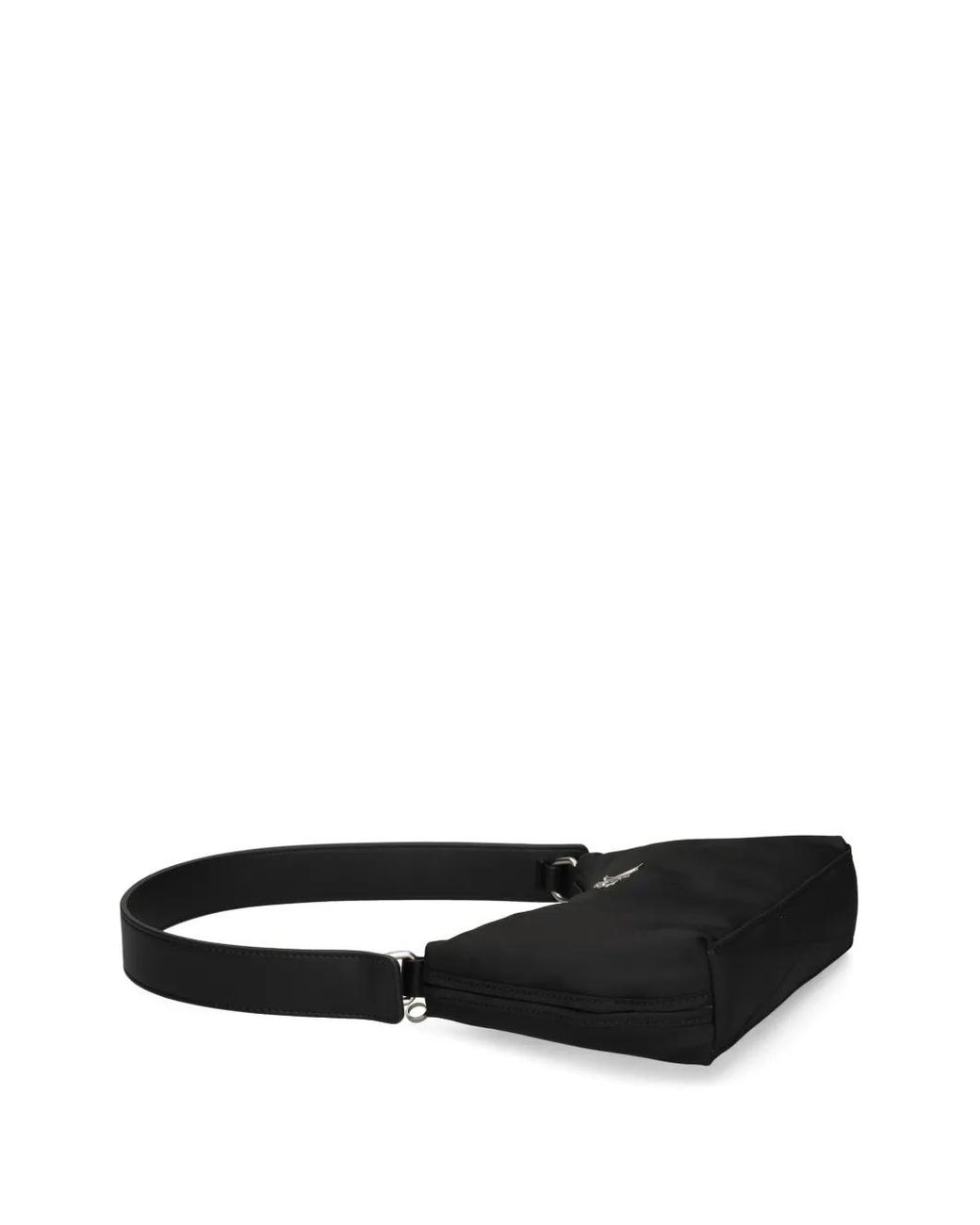 Calvin Klein Black Logo-Plaque Shoulder Bag