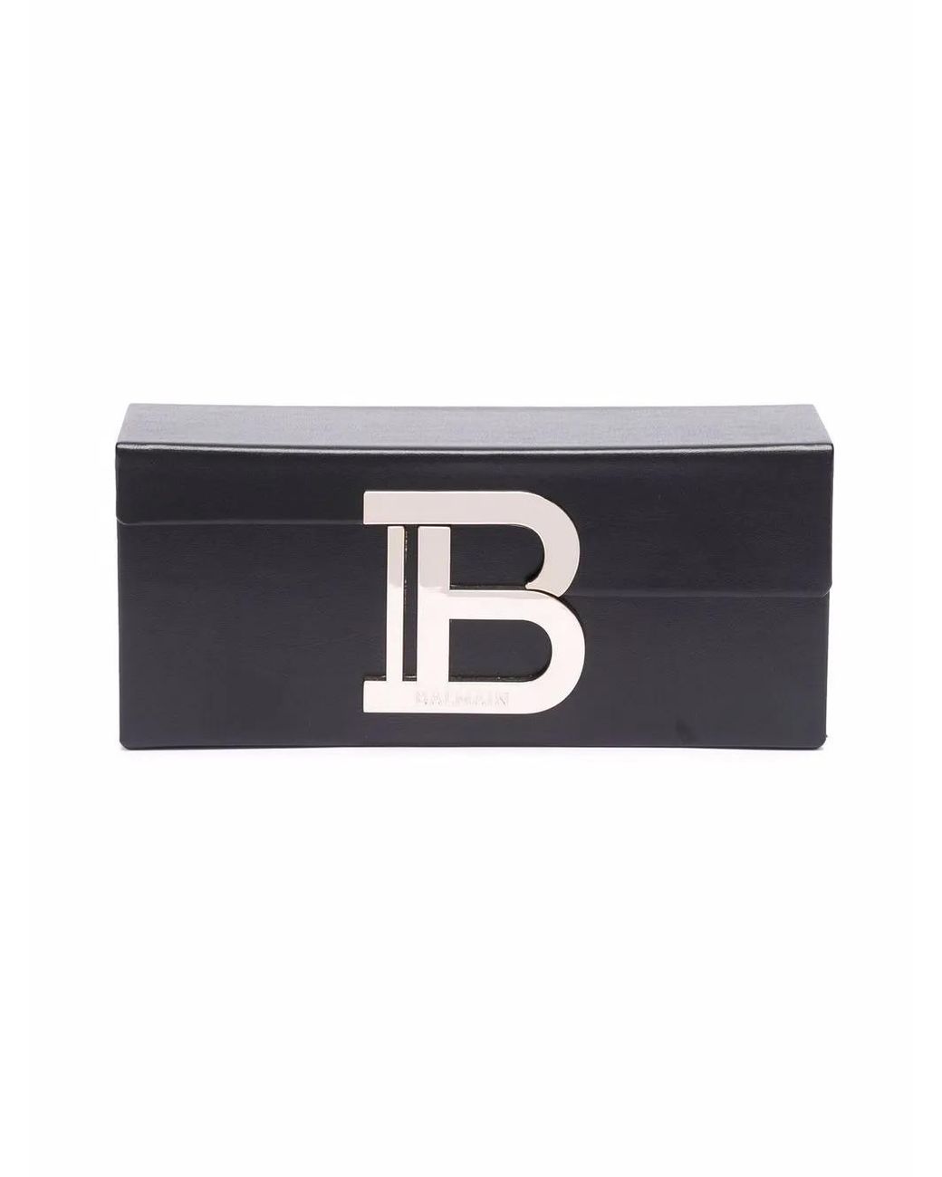 Balmain White Geometric Double-Arm Sunglasses