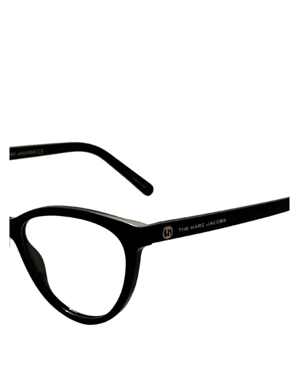 Marc Jacobs Black Lunettes De Vue À Monture Papillon