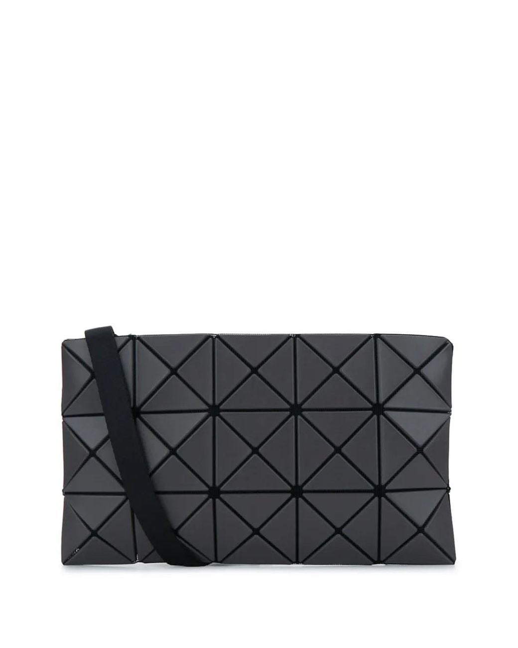 Issey Miyake Gray Lucent Matte Shoulder Bag