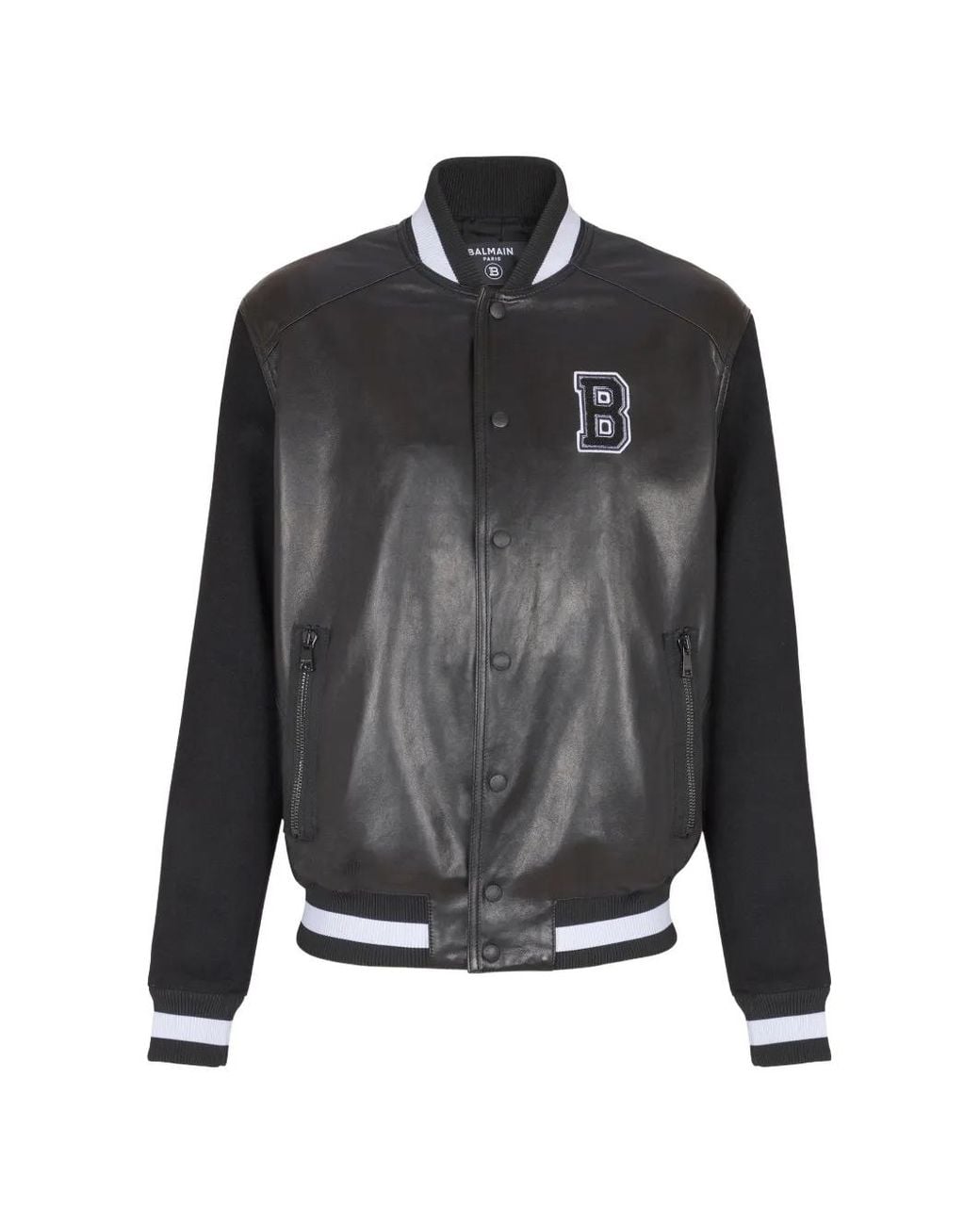 Balmain Black Bomber Jackets for men