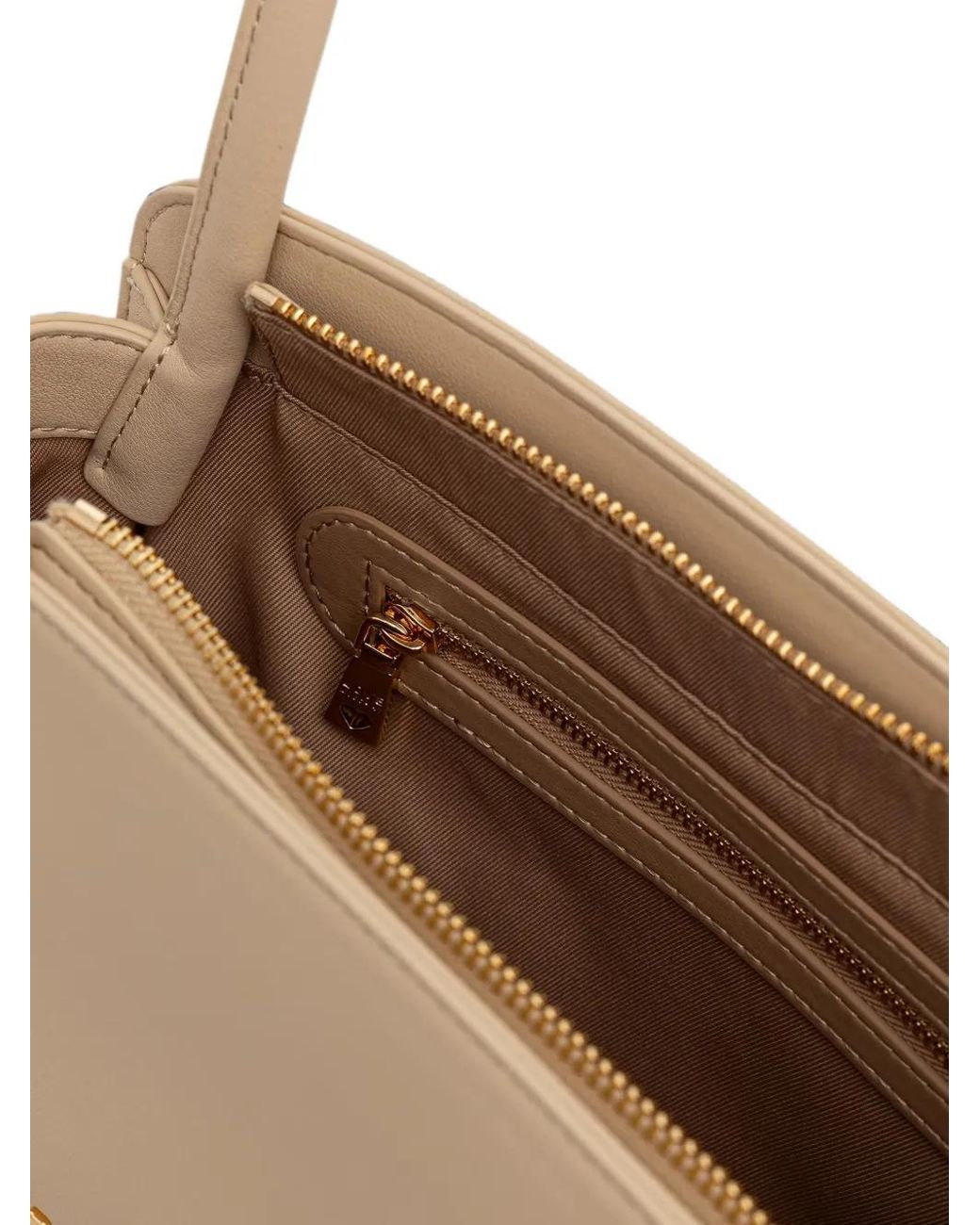 Love Moschino White Logo-Plaque Tote Bag