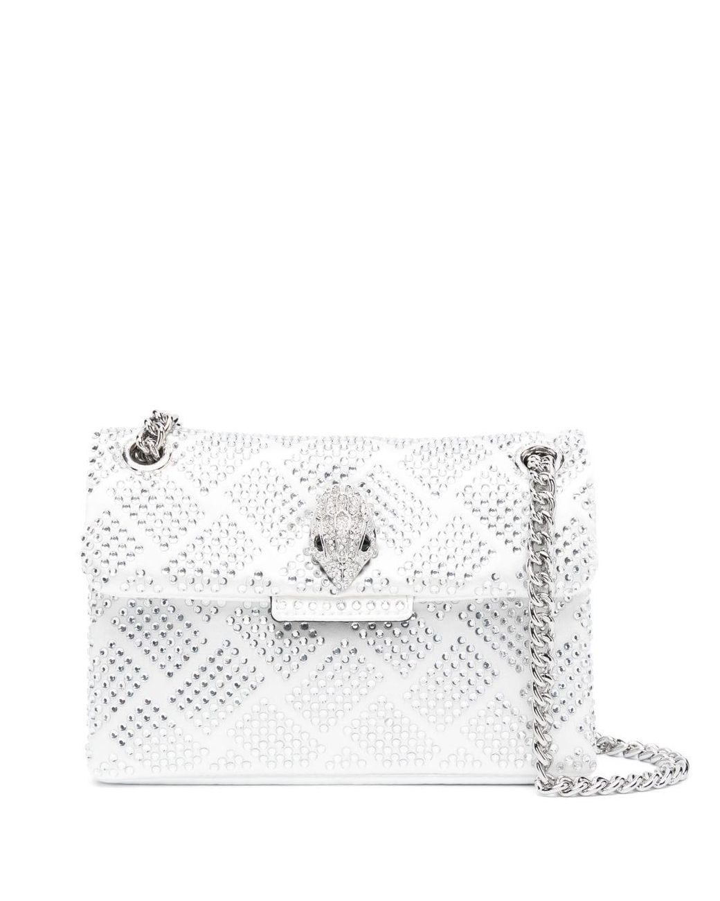 Kurt Geiger Mini Kensington Crossbody Bag in White Lyst