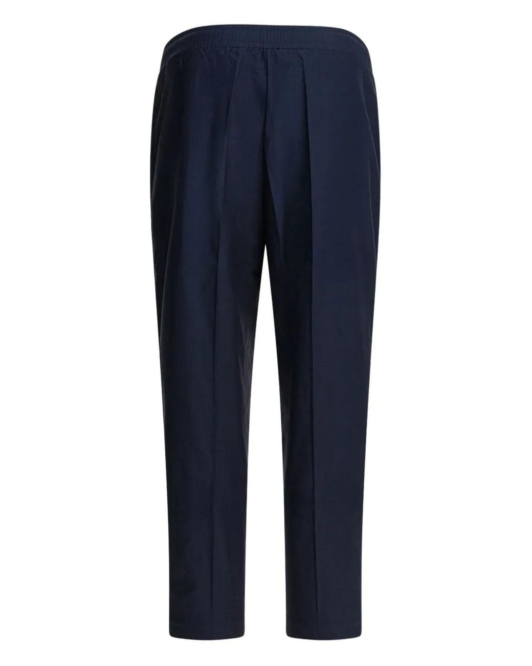 Altum Blue Drawstring-Fastening Trousers for men