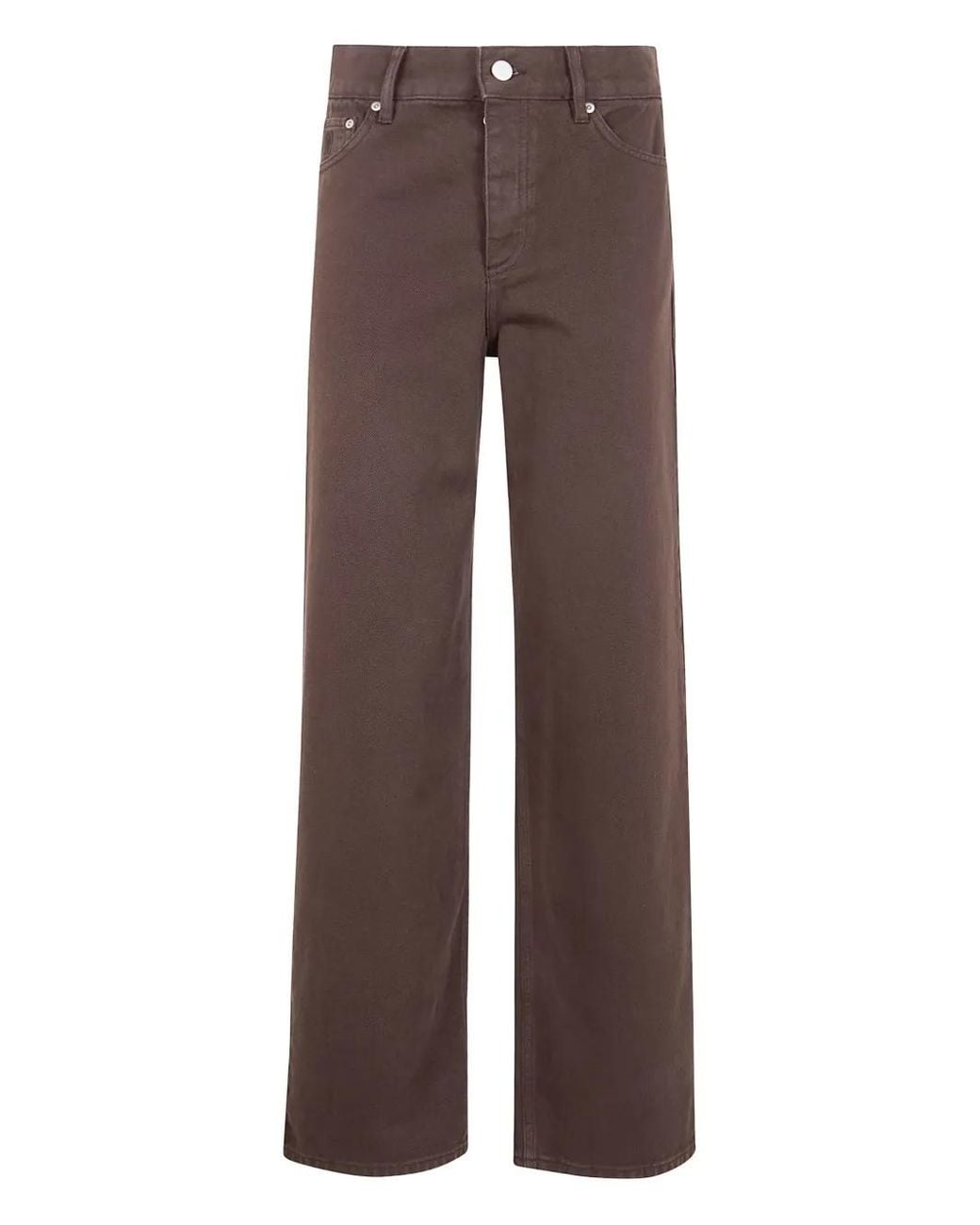By Malene Birger Brown Five-Pockets Trousers