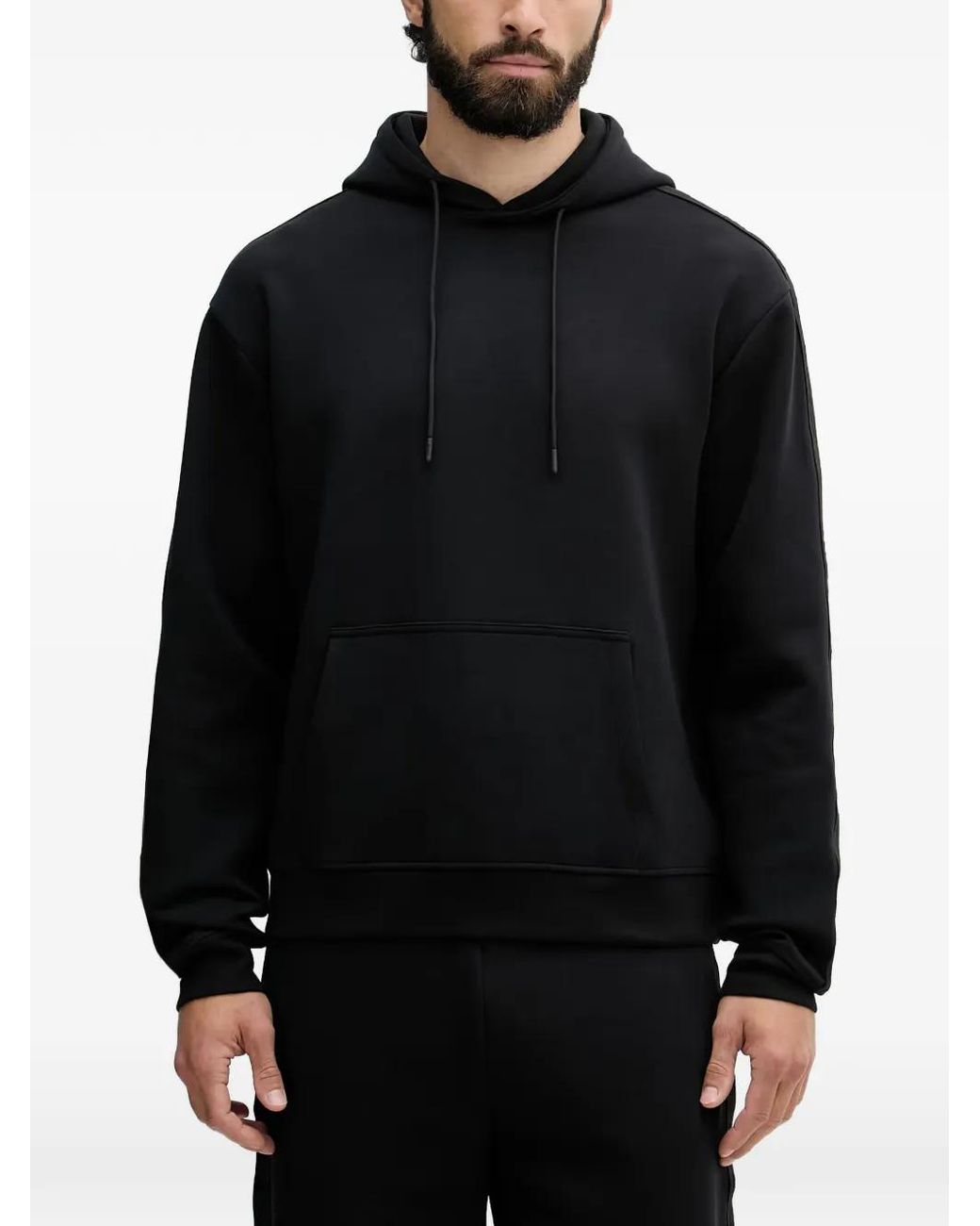 Guess Black Side-Bands Sweatshirt for men