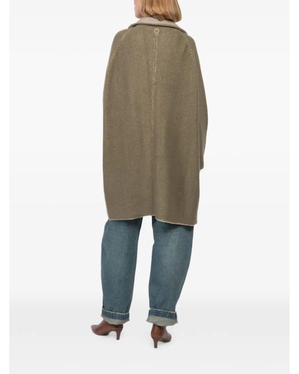 Oyuna Green Nyala Reversible Coat