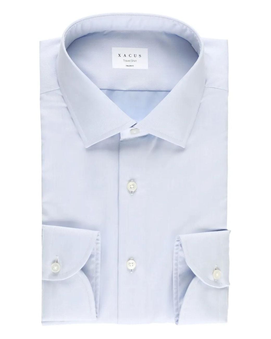 Camicia Button-Down di Xacus in Blue da Uomo