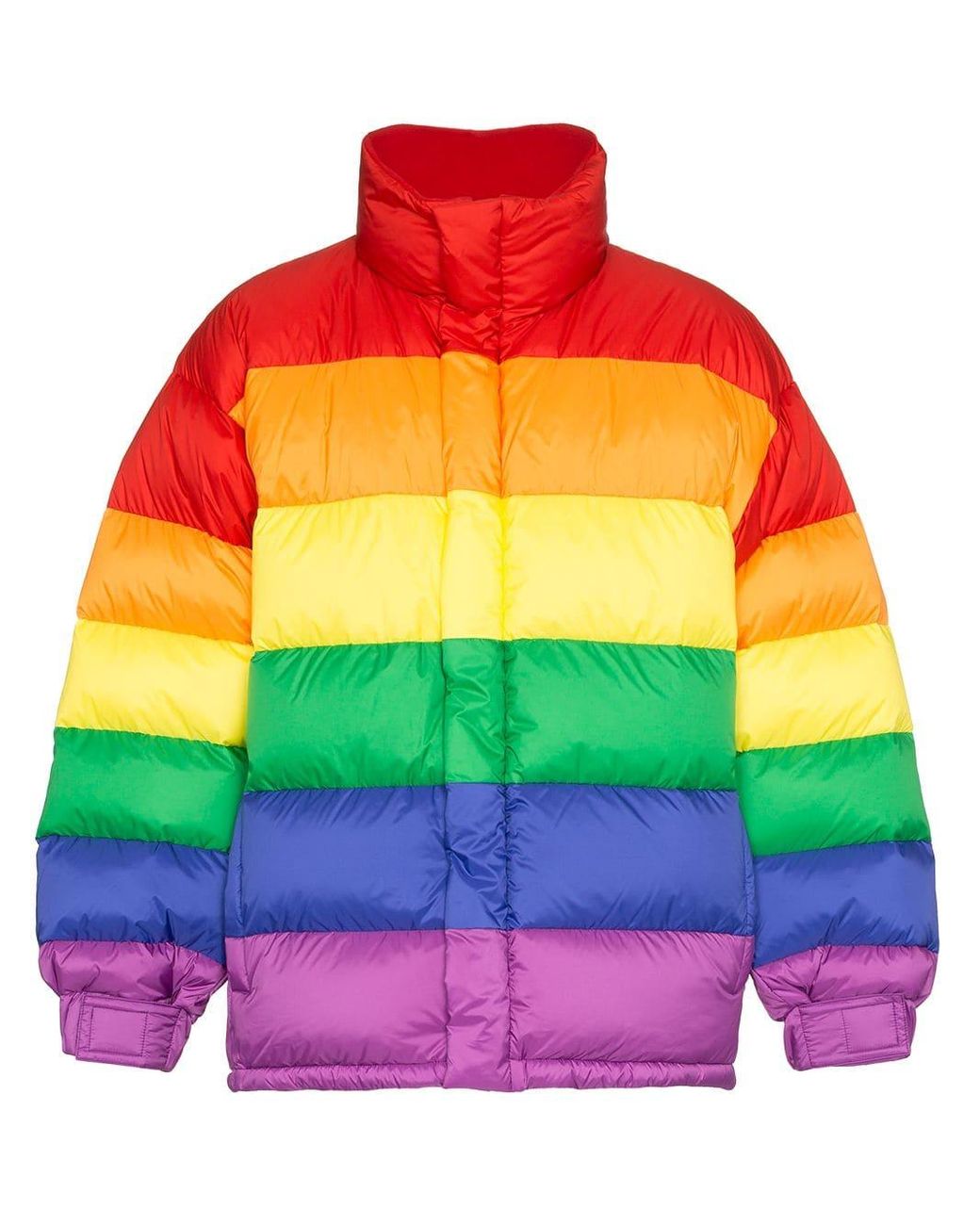 Burberry Daunenjacke im Regenbogen-Look in Rot für Herren | Lyst DE