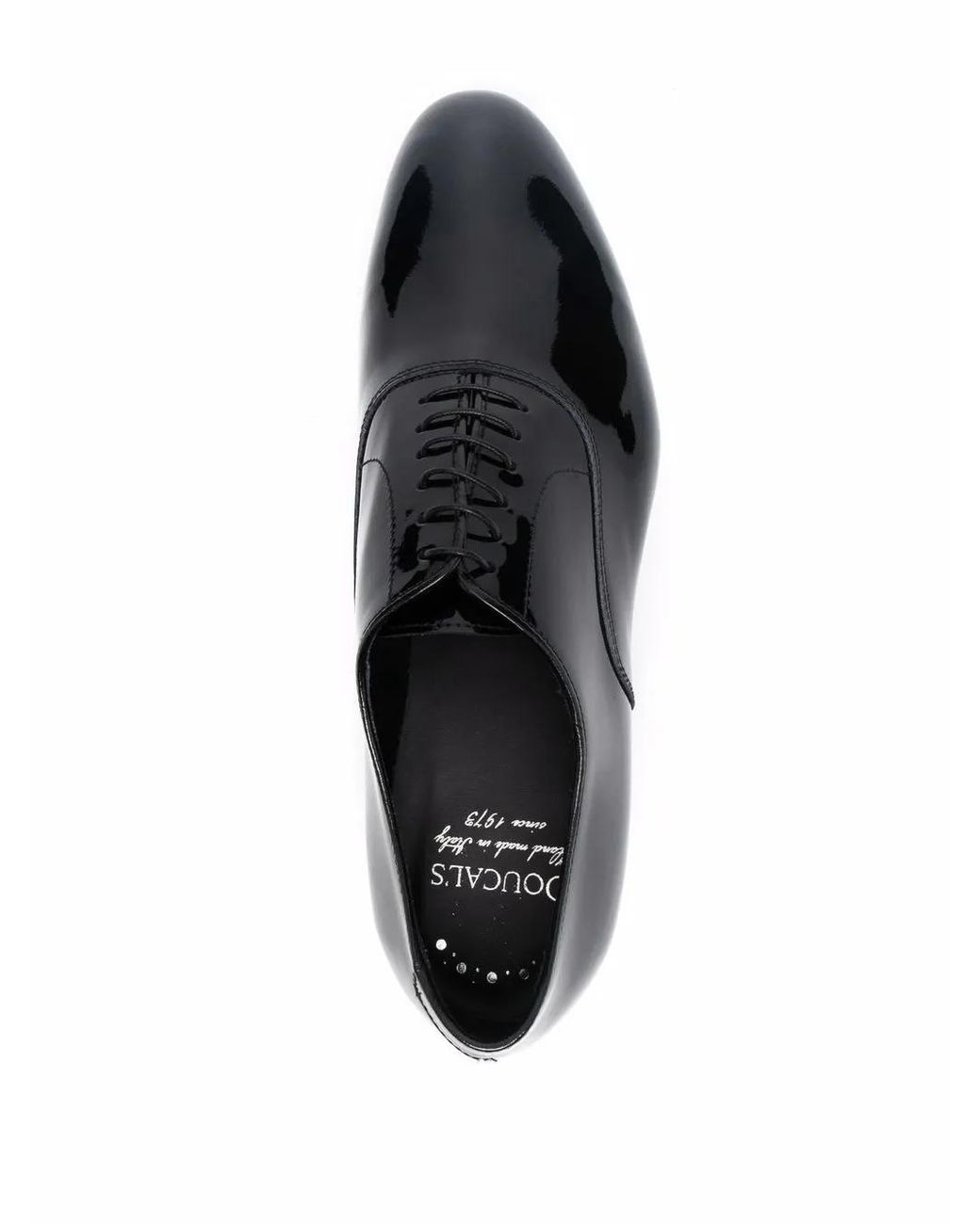 Doucal's Black Pointed Toe Loafers for men