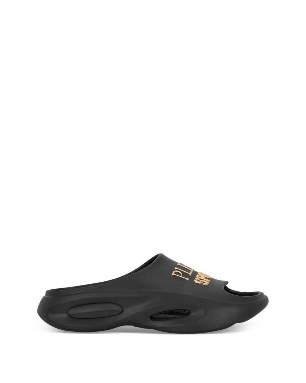 Philipp Plein White Solar Slides