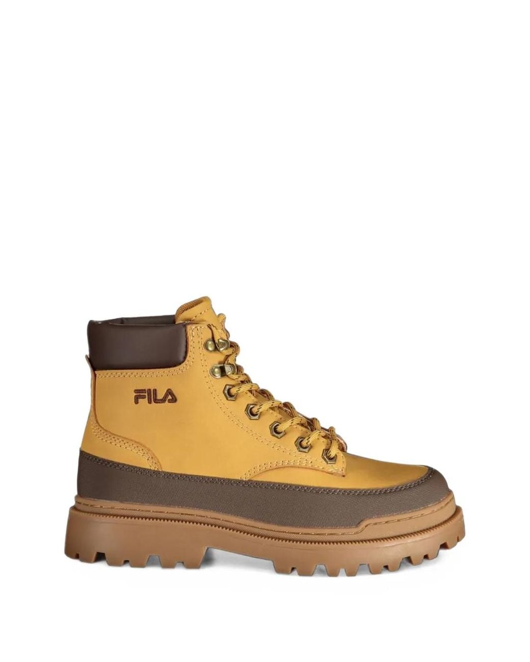 Fila Natural Lace-Up Ankle Boots