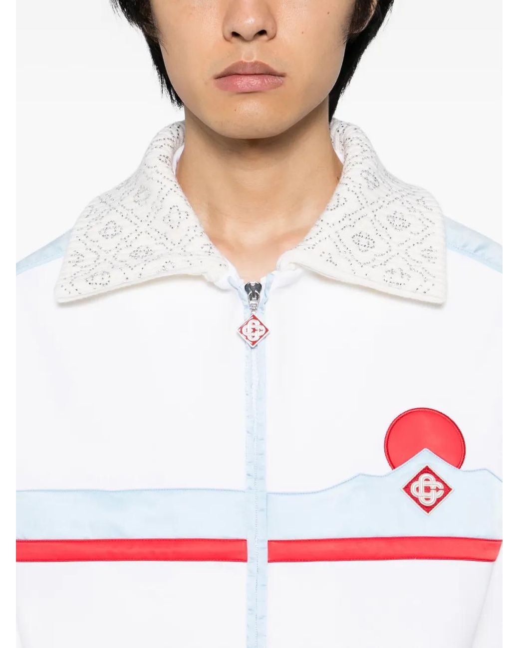 Casablanca White Hybrid Jacket for men
