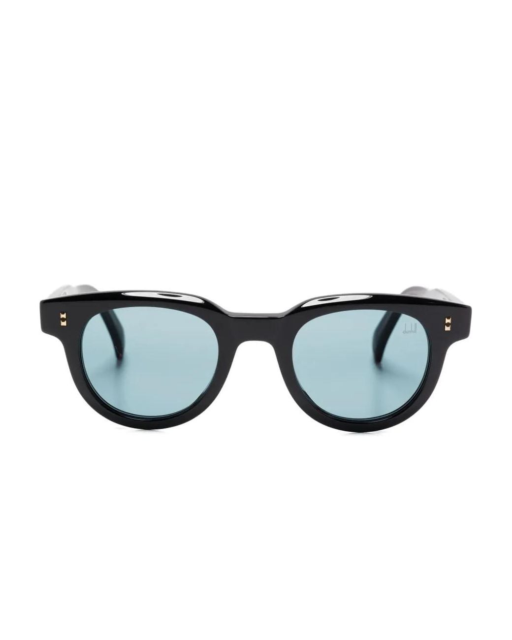 Dunhill Black Round-Frame Acetate Sunglasses for men