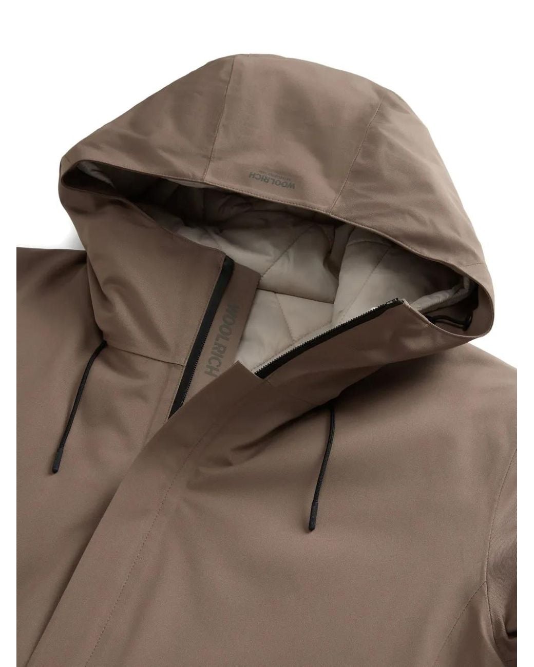 Woolrich Brown Padded Jacket for men