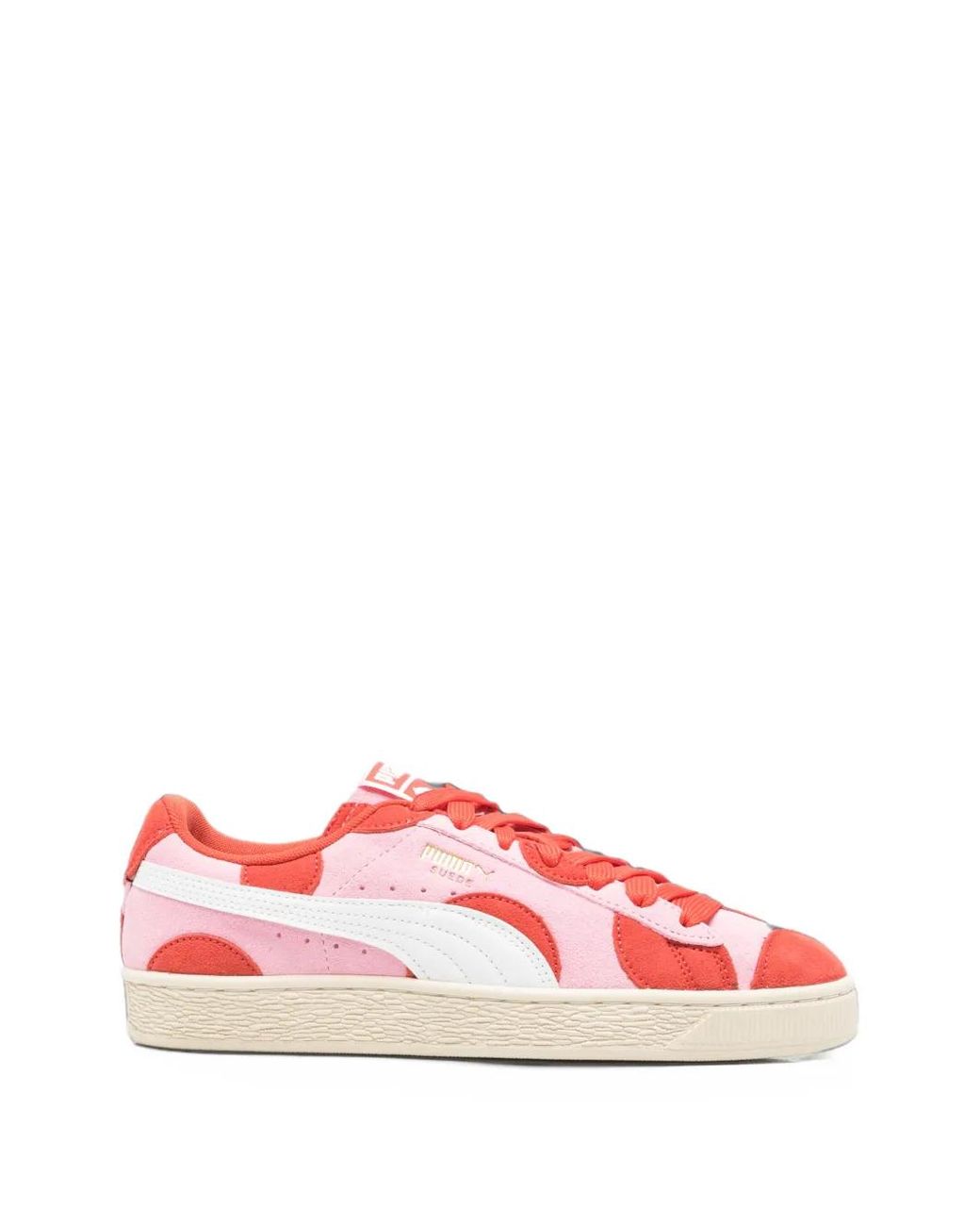 PUMA Pink Suede Sneakers