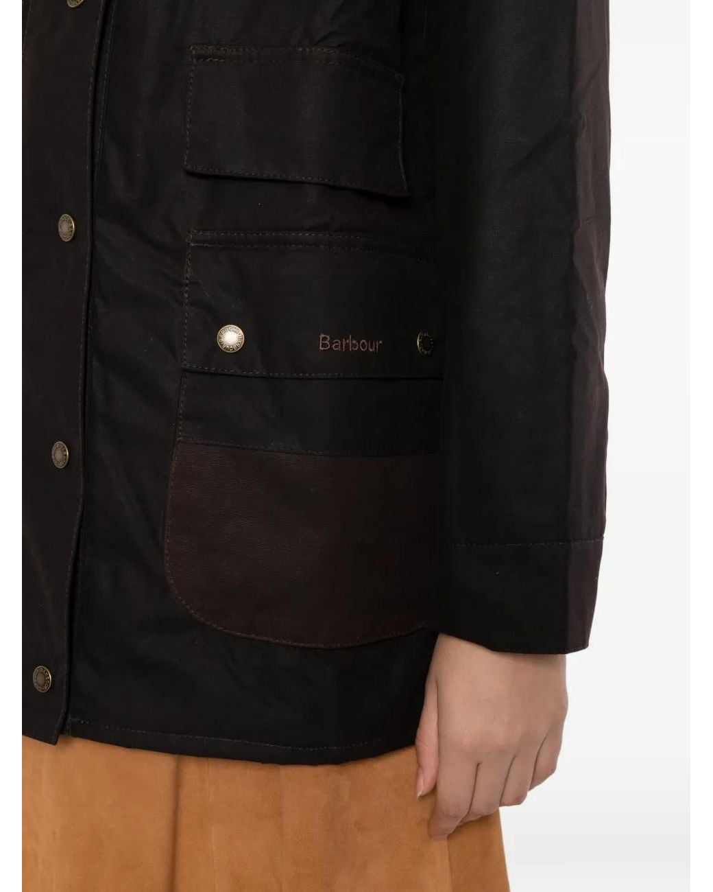 Barbour Black Modern Border Jacket