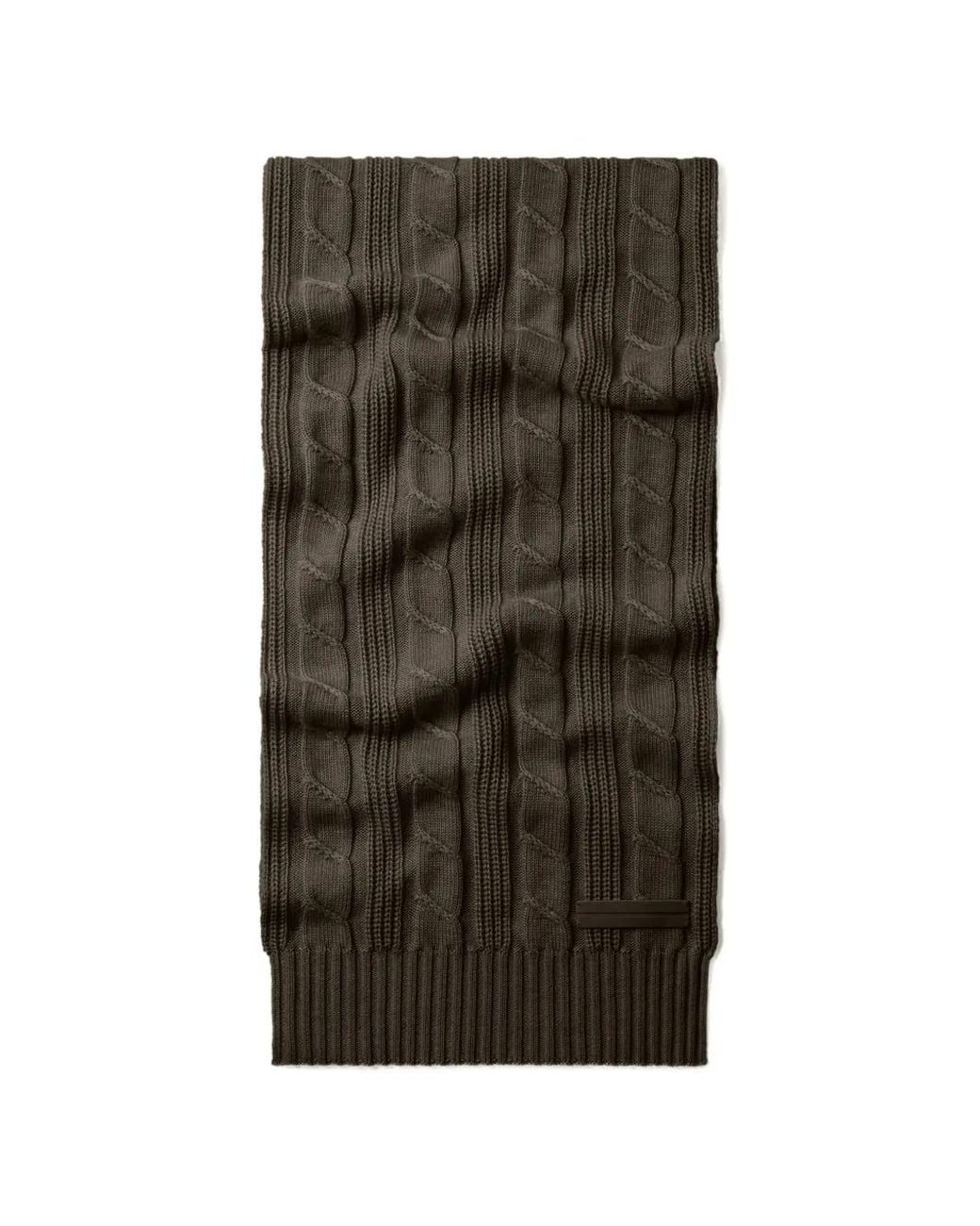Zegna Green Dark Mélange Oasi Cashmere Scarf for men
